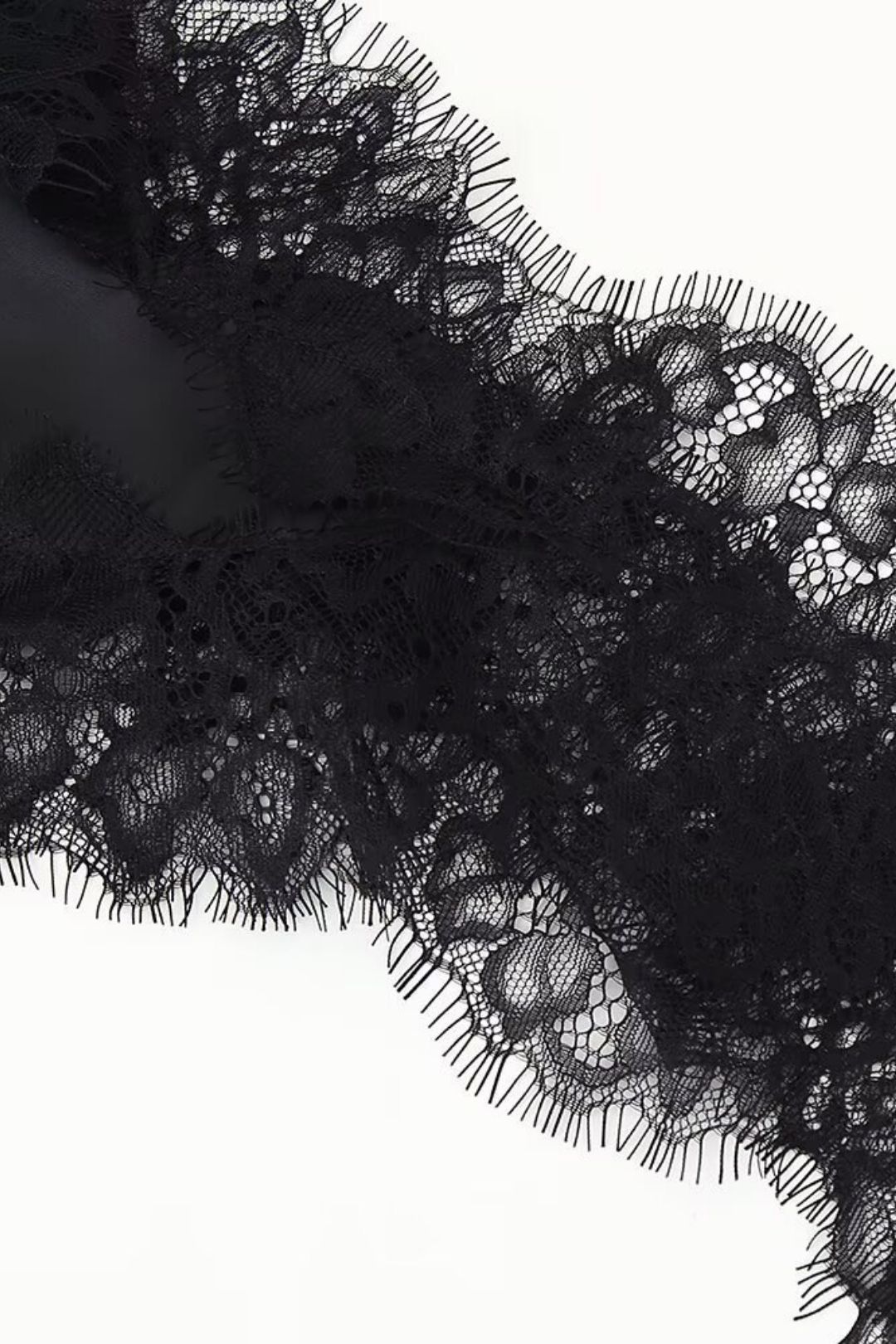 Sexy Lace Asymmetrical Suspender Dress