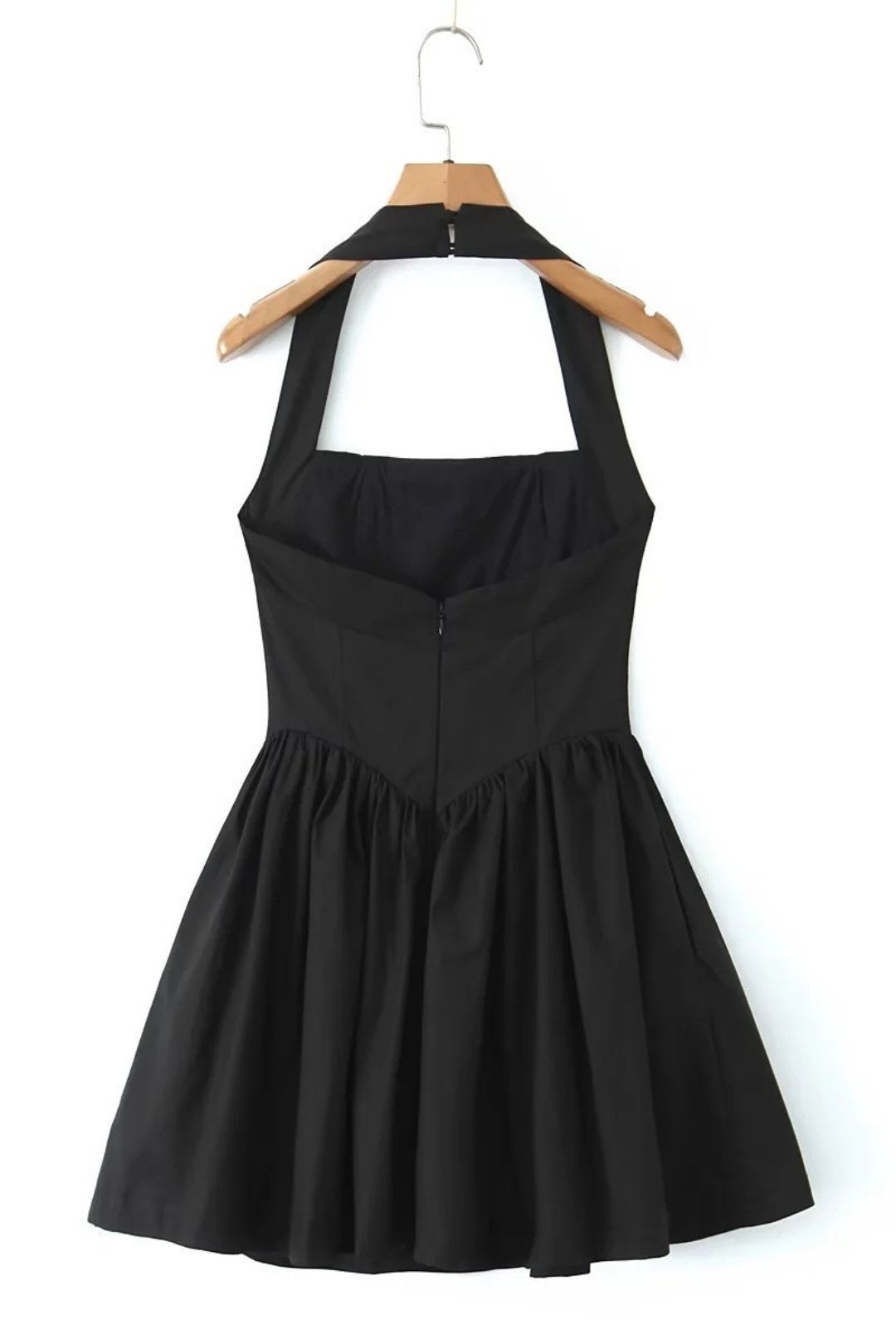 Fresh Ballet Style Halter Neck A-line Puffy Dress