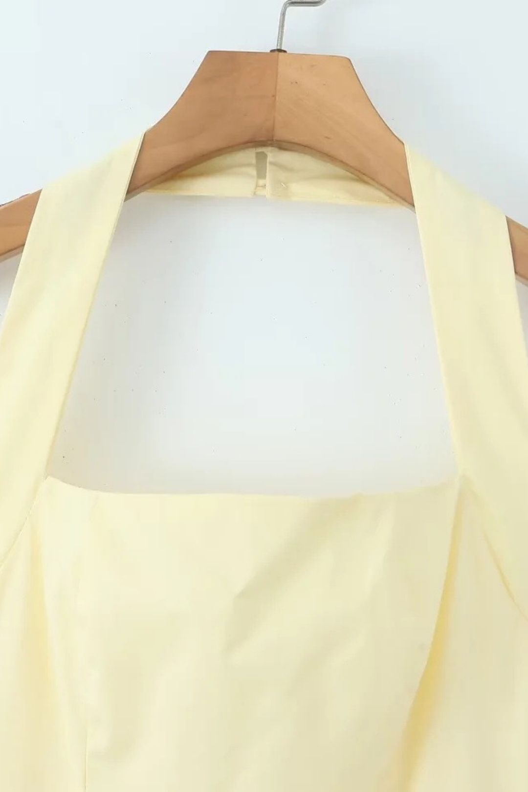 Fresh Ballet Style Halter Neck A-line Puffy Dress