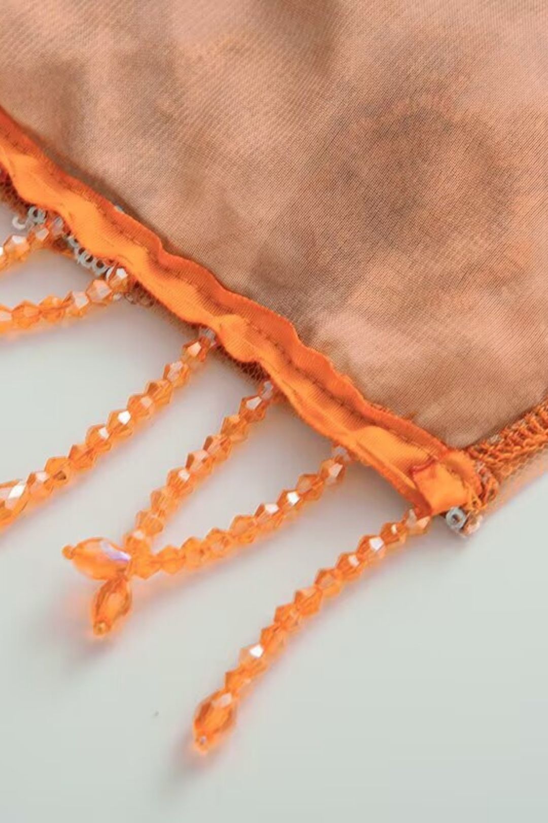 Bikini Skirt And Tassel Two-piece Set