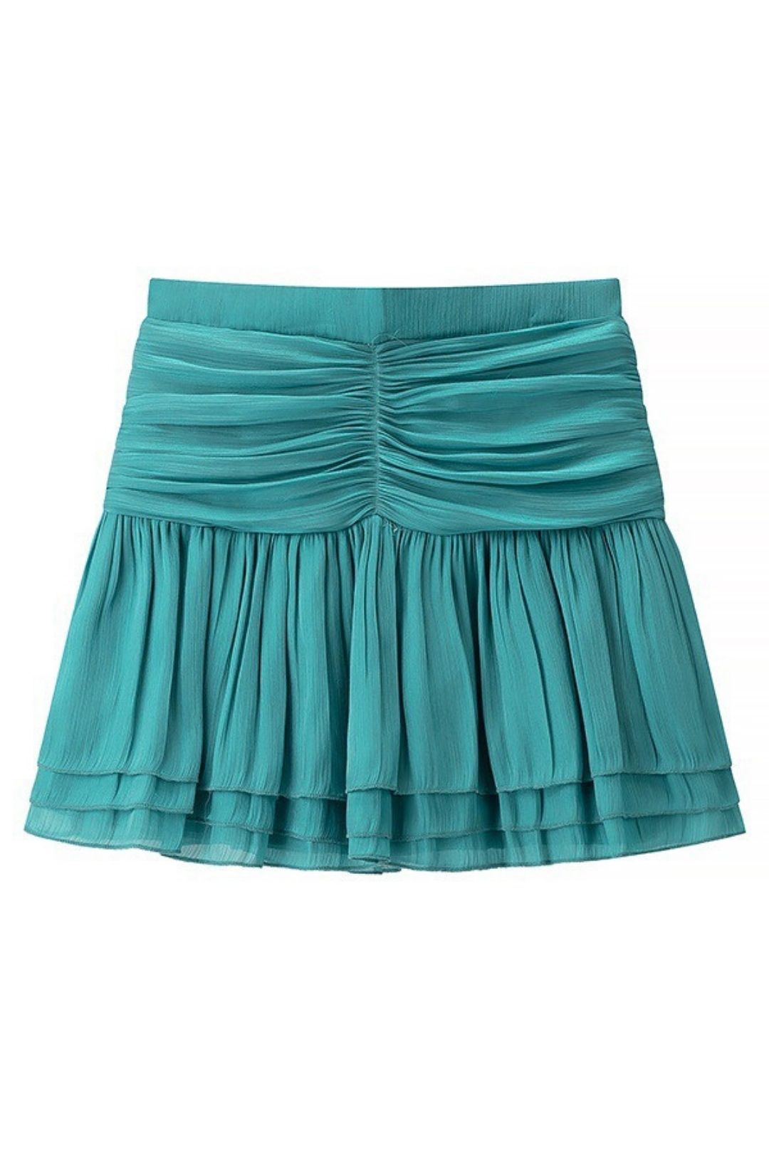 Long-sleeved Shirt Foldable Mini High-waisted Skirt Suit