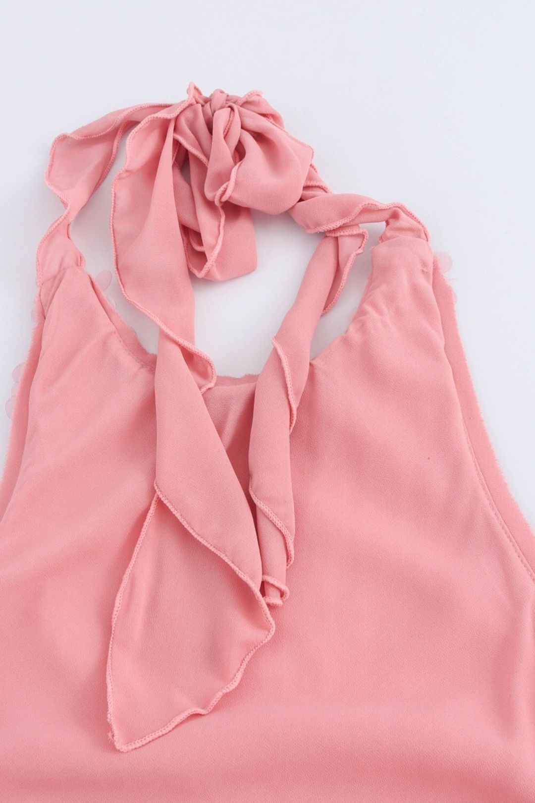 Sexy Halter-neck Sleeveless Dress With Open Back