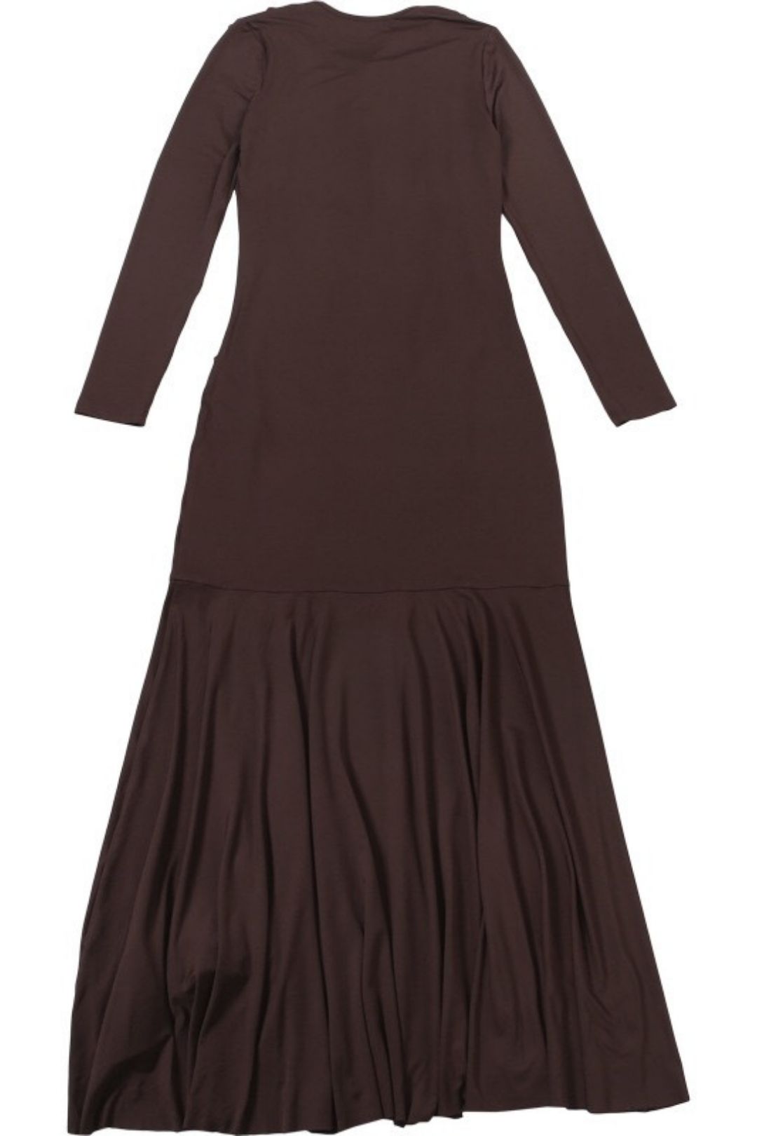Elegant Slim-fit Hip-hugging Ruffle Long Sleeve Dress