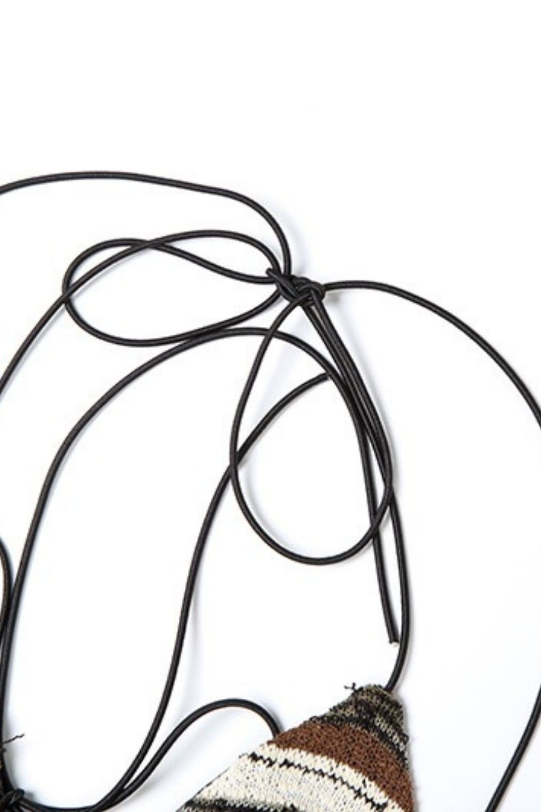 Sexy Halter Neck Striped Bikini Three-piece Set