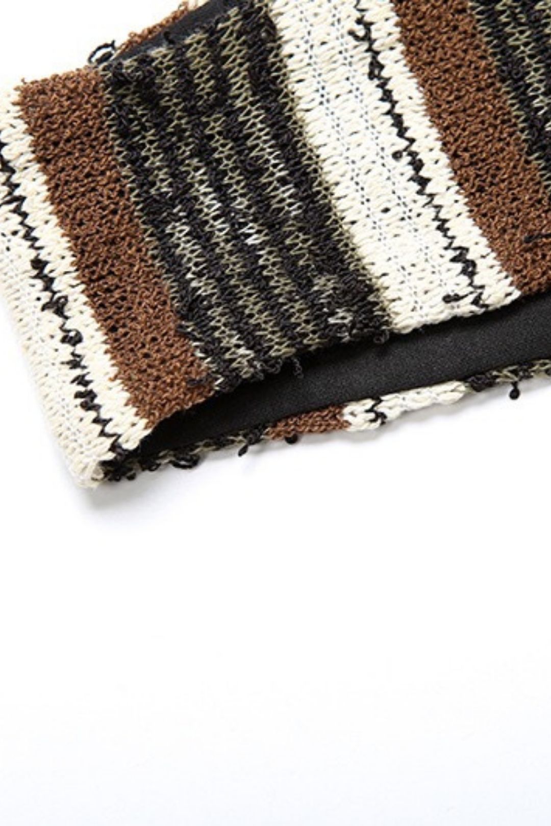 Sexy Halter Neck Striped Bikini Three-piece Set