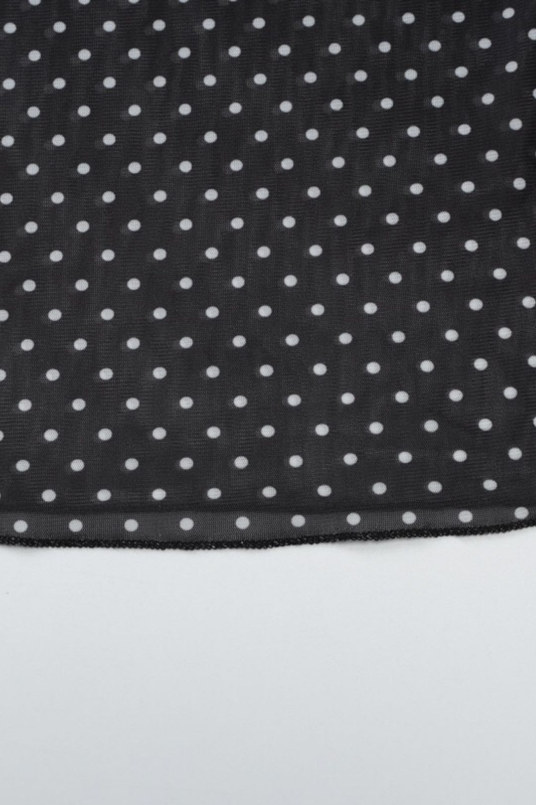 Elegant Retro Polka Dot Sleeveless Top And Long Skirt Set