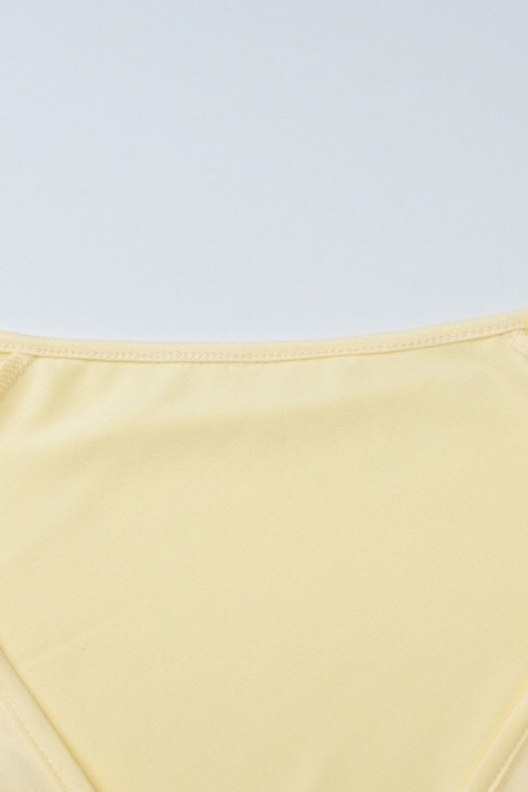 Sexy V-neck Solid Color Fresh Style Slim Fit Short Princess Long Sleeve Dress