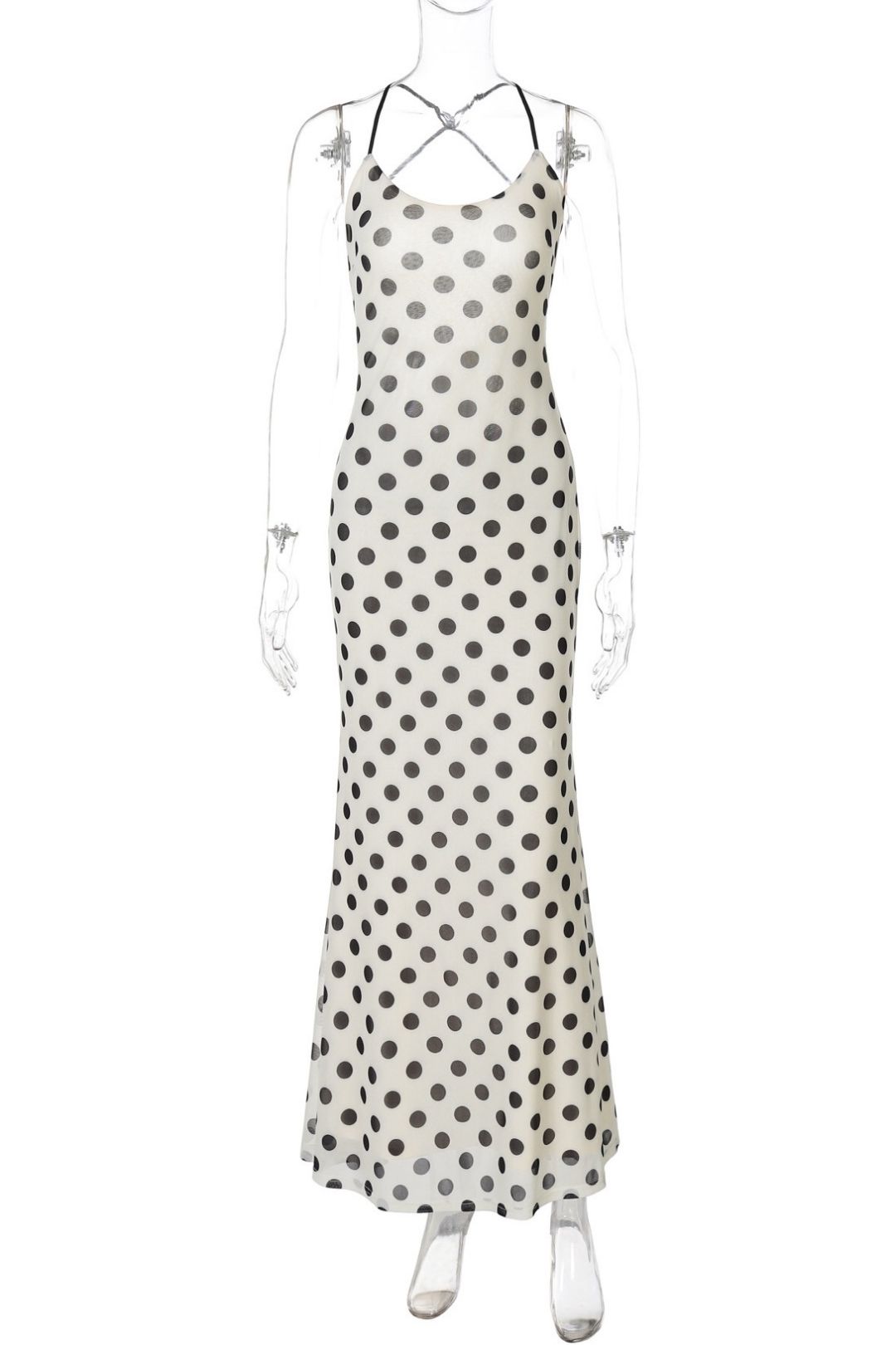 Sexy And Elegant Knee-Length Sleeveless Spaghetti Strap Dress