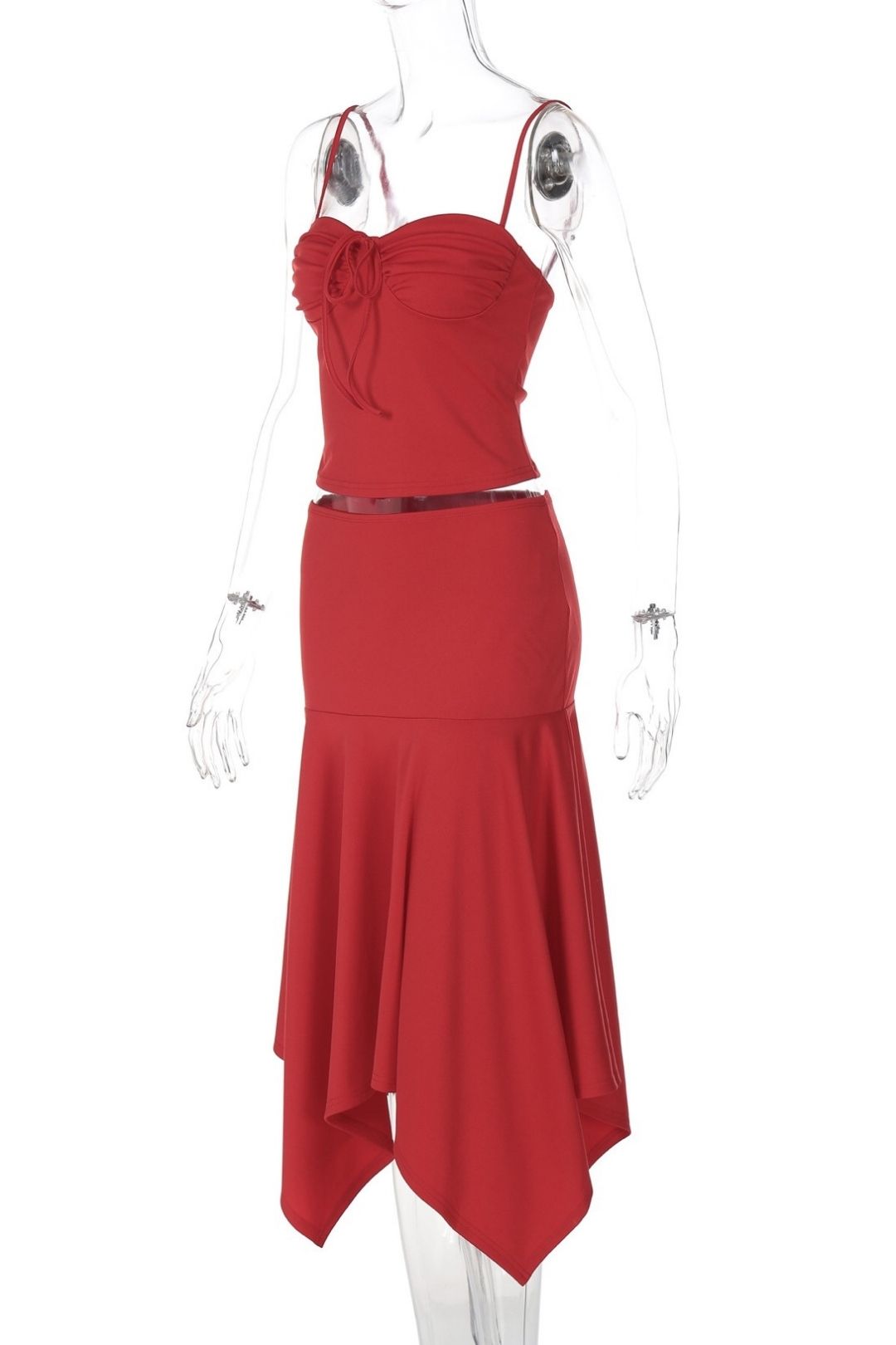 Single-strap Dress, Light And Airy Off-shoulder Long Dress Set