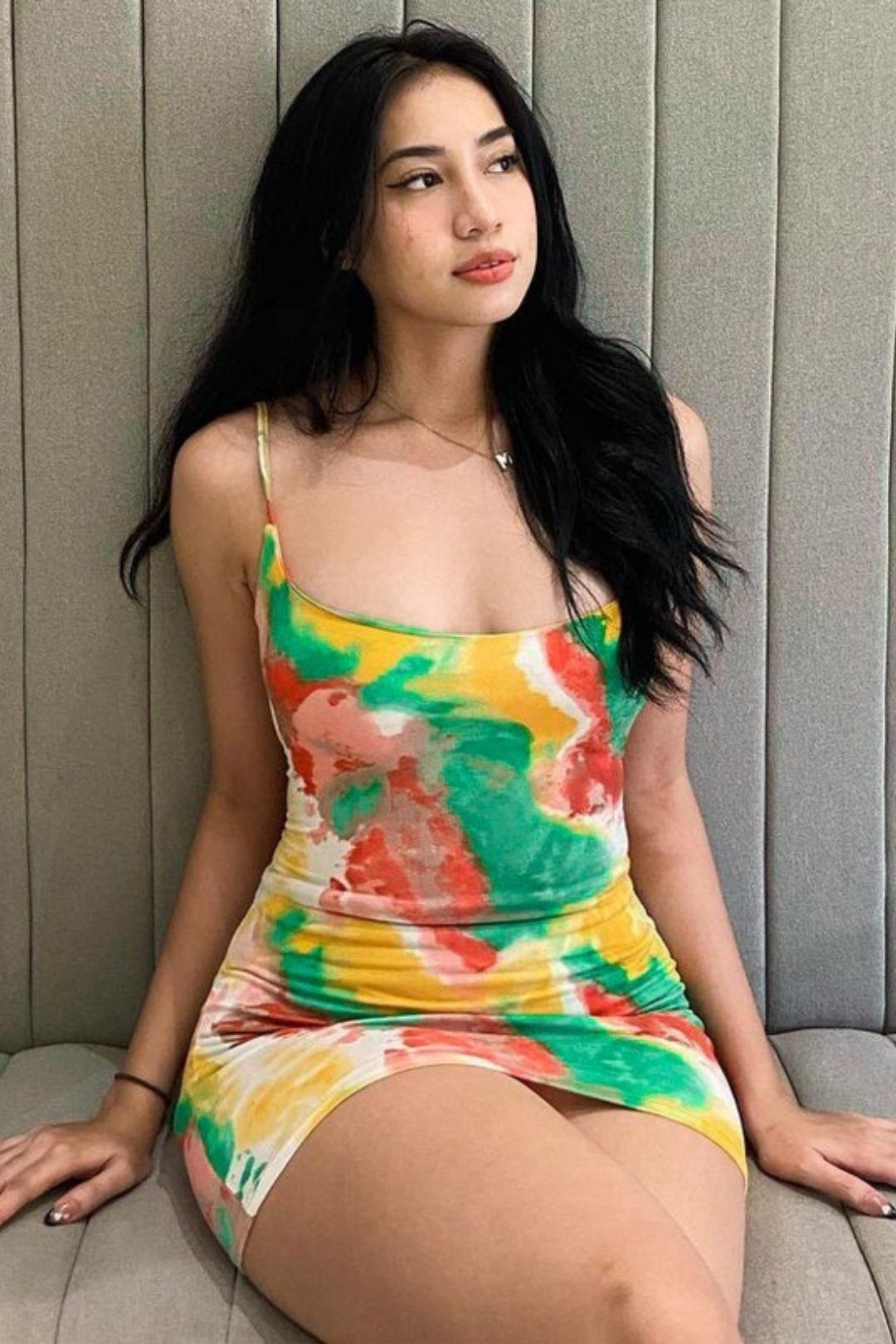 Sexy Backless Tie-waist Short Dress