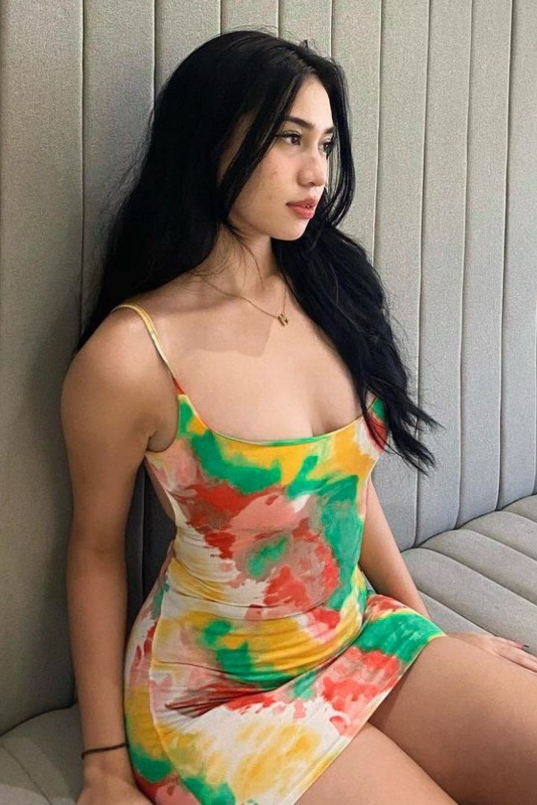 Sexy Backless Tie-waist Short Dress