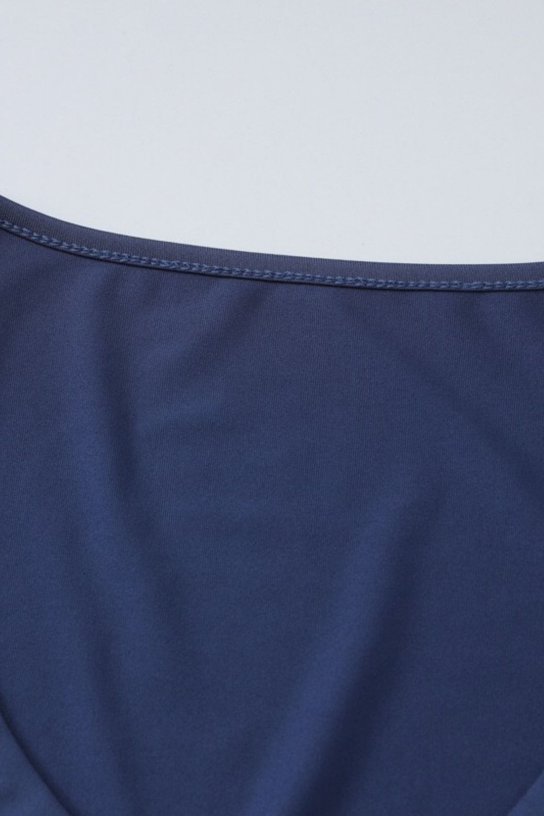 Sexy Hot Girl U-neck Solid Color Sleeveless Tight-fitting Pleated Bodycon Dress