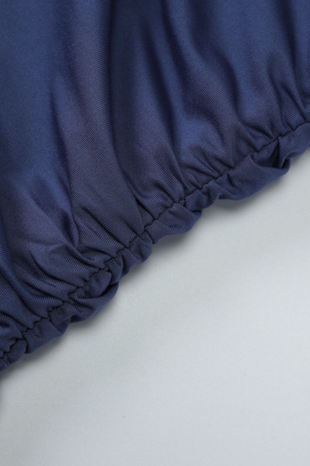 Sexy Hot Girl U-neck Solid Color Sleeveless Tight-fitting Pleated Bodycon Dress