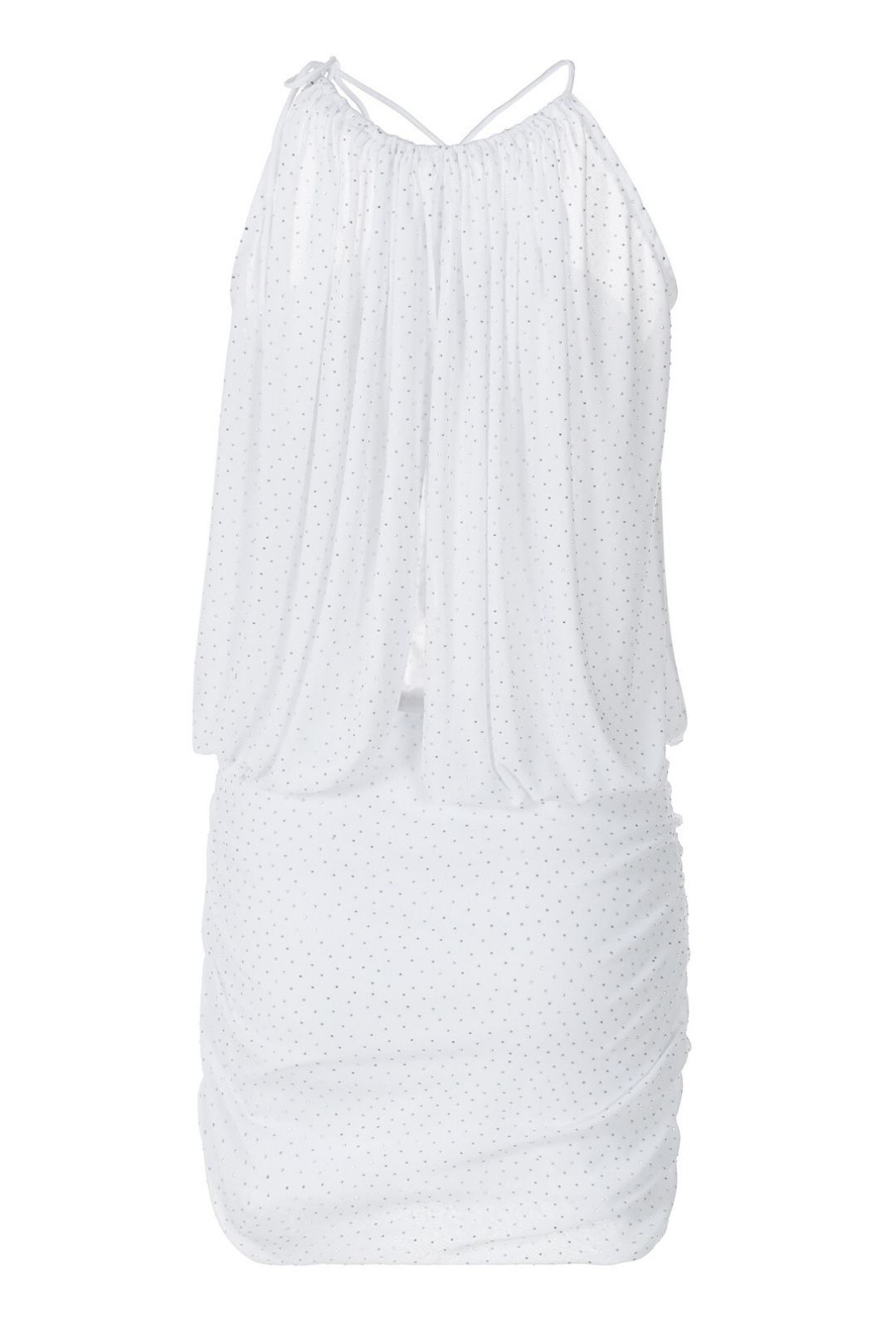 Sexy Cross-Strap Strapless Vest Dress