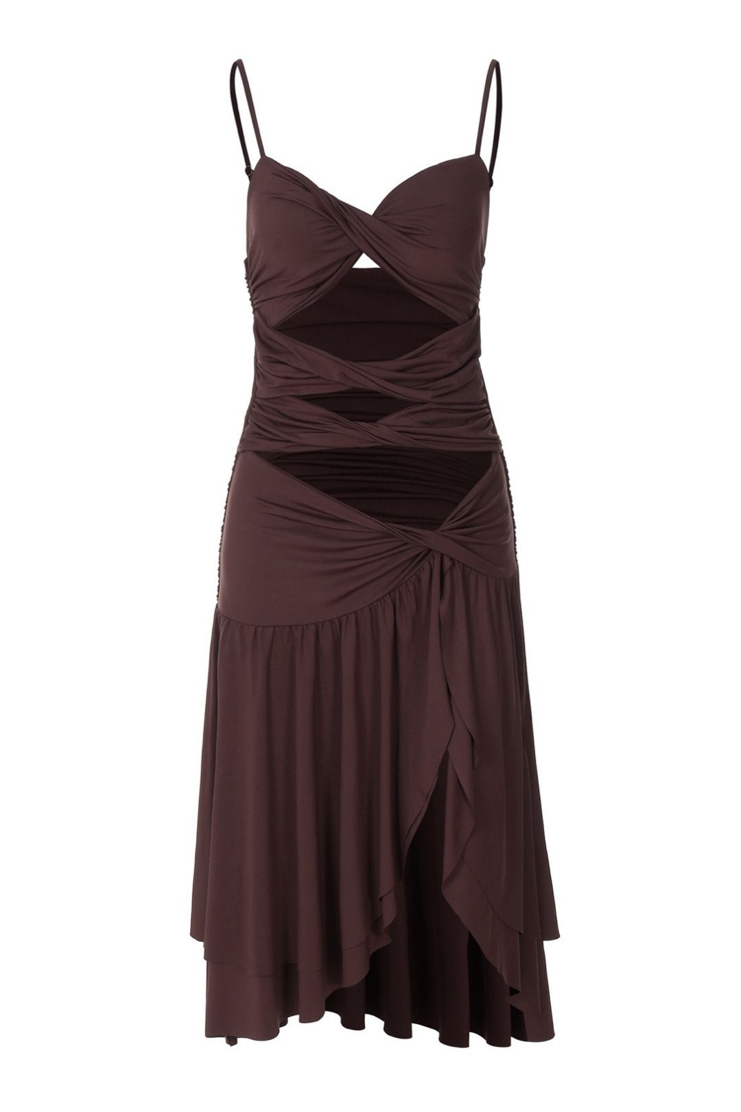 Sexy Hollow-out Slit Beach Vacation Slim Fit Dress