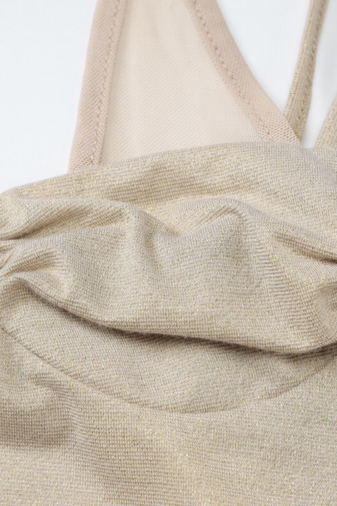 New Halter Neck Backless Slim Fit Printed Bodycon Dress