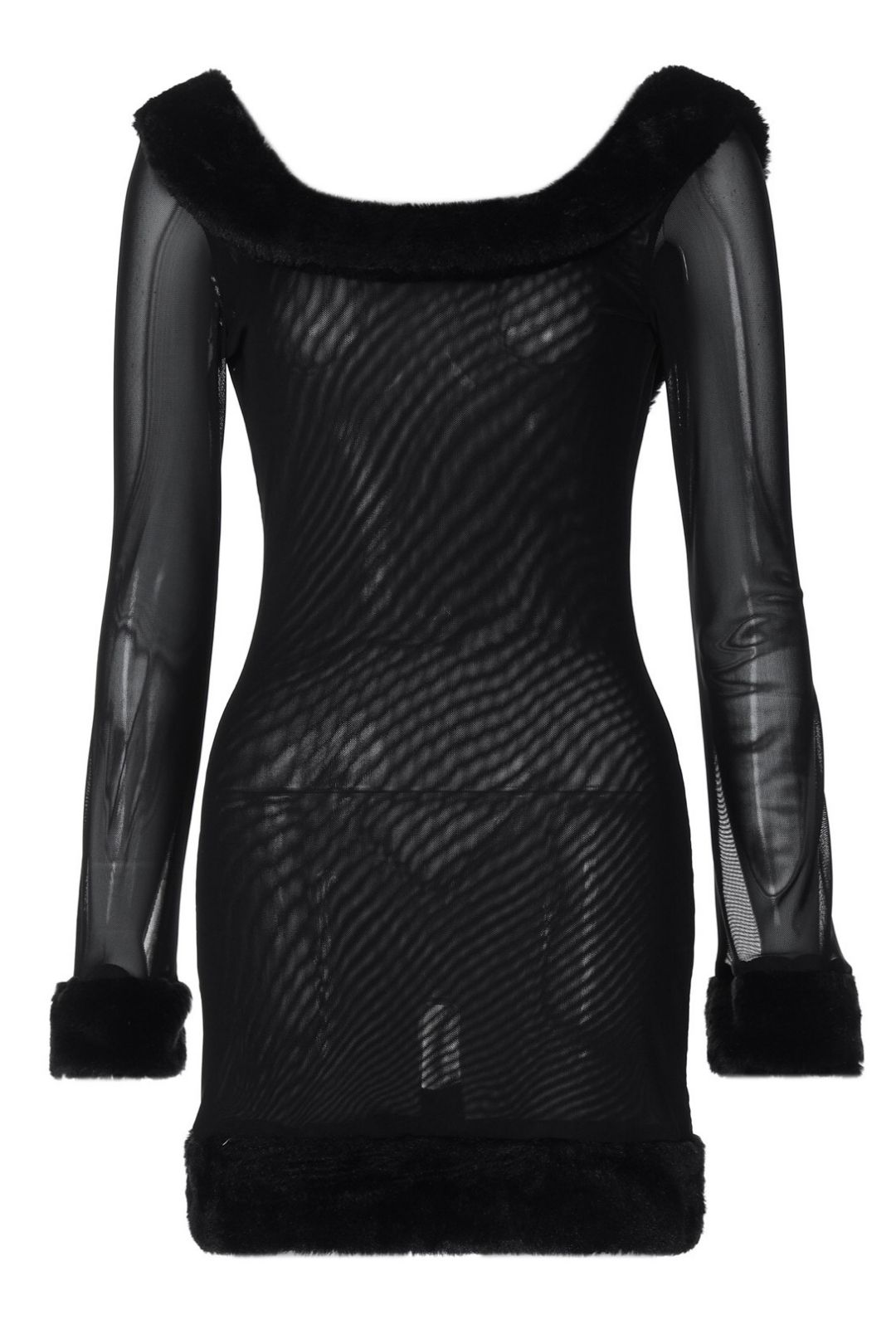 Sexy Long-sleeved Off-shoulder Elegant Slim-fit Evening Dress