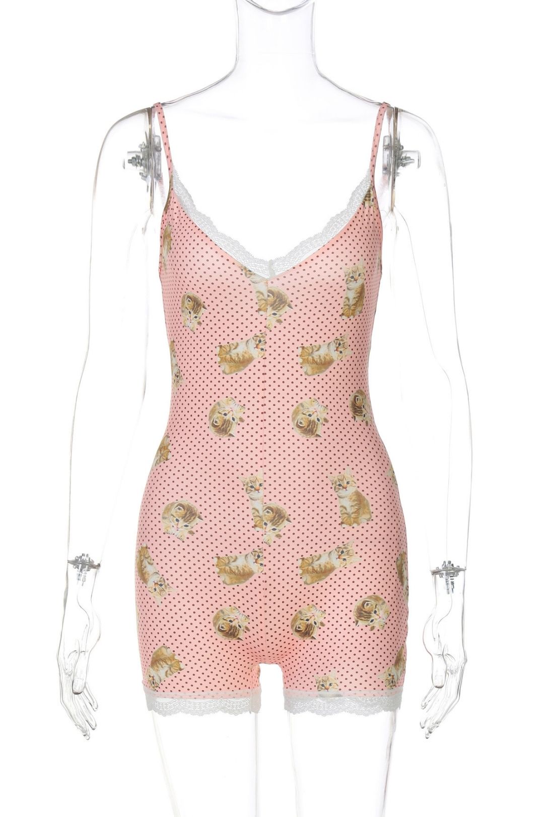 Retro Print Jumpsuit