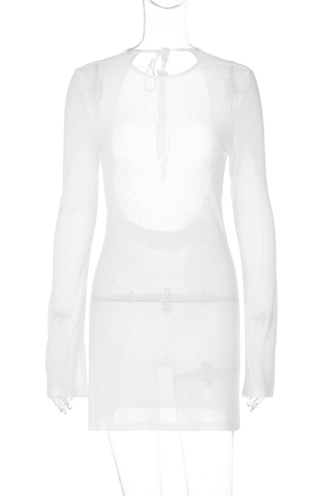 Sexy Beach Dress Cover-up Hollowed-out Vacation Dress