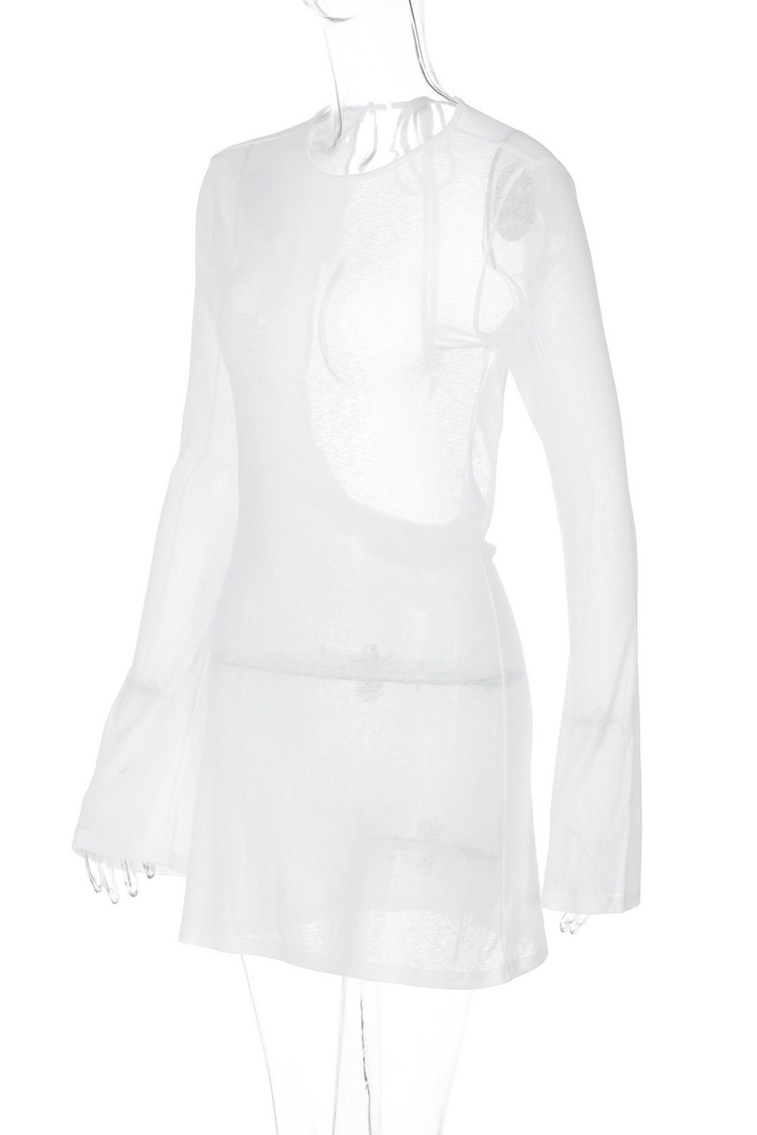 Sexy Beach Dress Cover-up Hollowed-out Vacation Dress