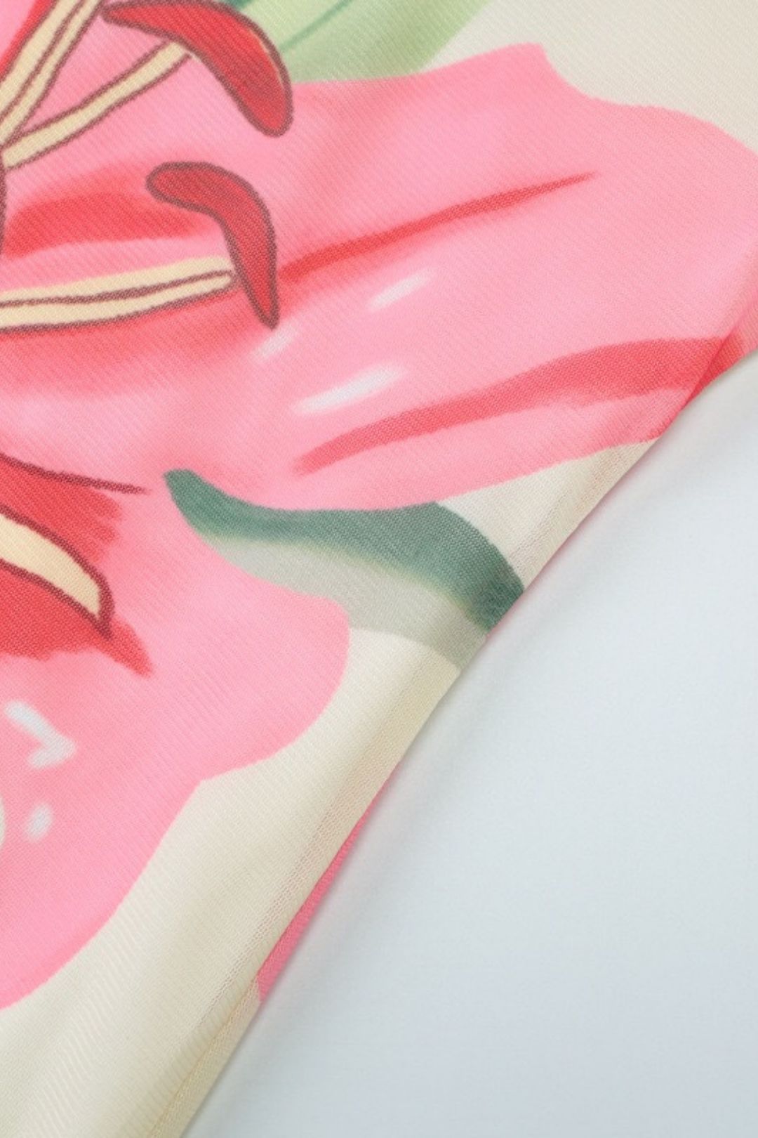 Sexy Bust-wrapped, High-waisted And Hip-wrapped Printed Skirt Suit