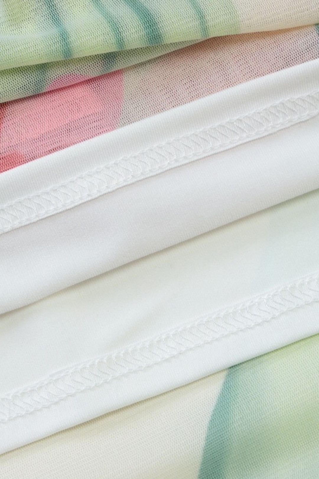 Sexy Bust-wrapped, High-waisted And Hip-wrapped Printed Skirt Suit