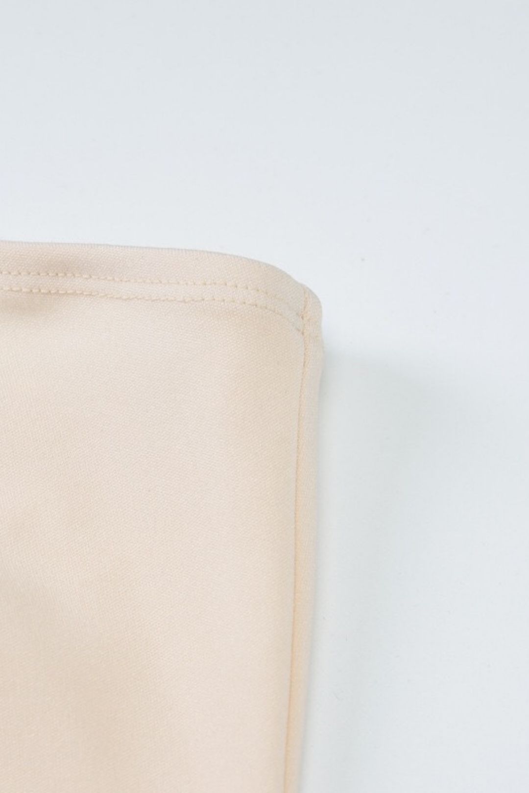 Sexy Color-Blocked Simple Strapless Slim Fit Tulip Dress