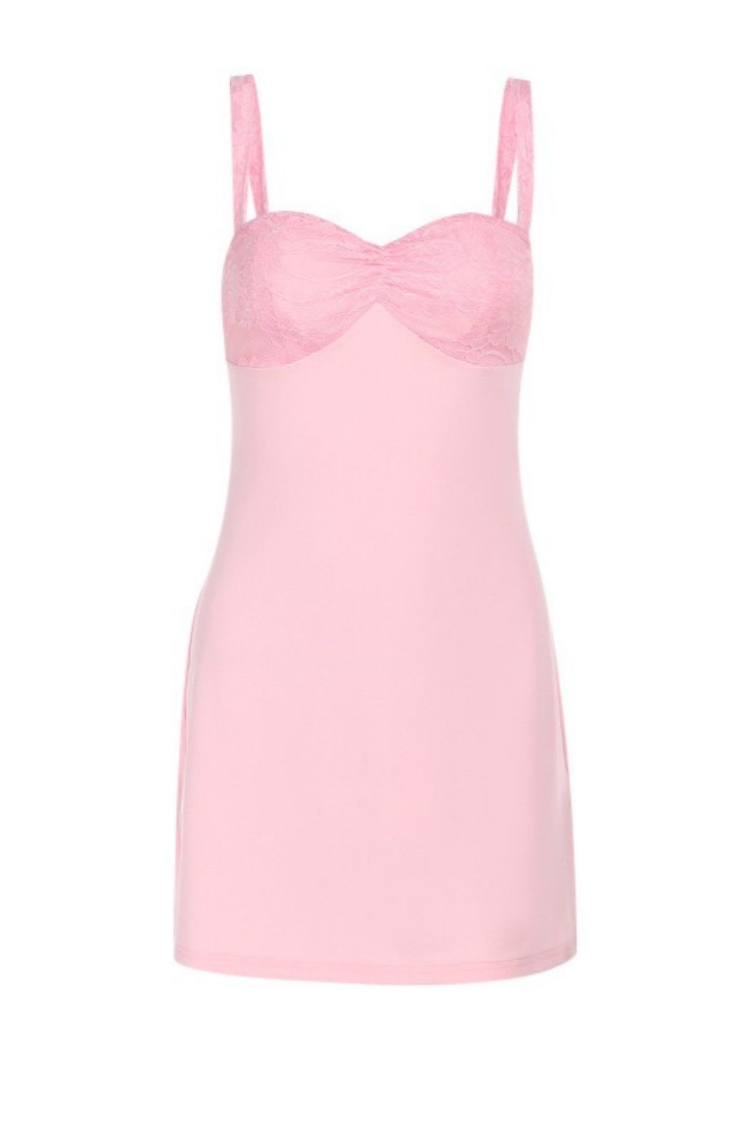 Sexy, Waist-cinching, Slimming Vest, Lace Bust Cup, Versatile Mini Dress