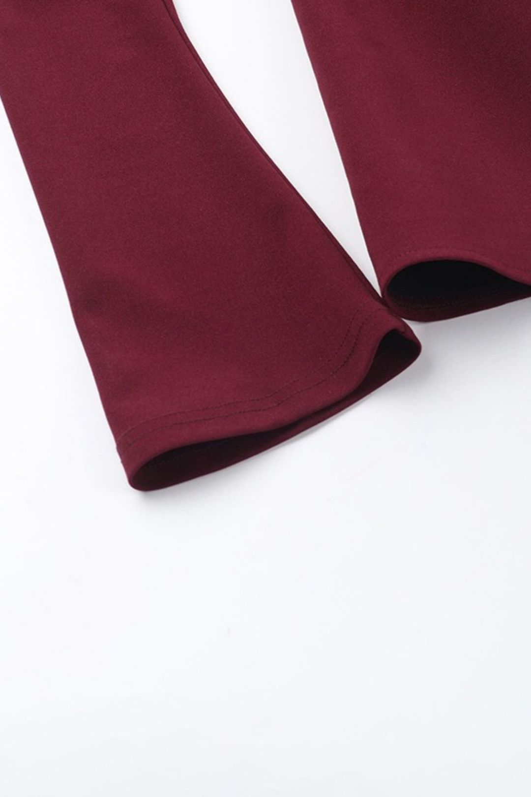 Elegant, Slim-fitting, Bust-enhancing, Waist-cinching A-line Long-sleeved Dress.