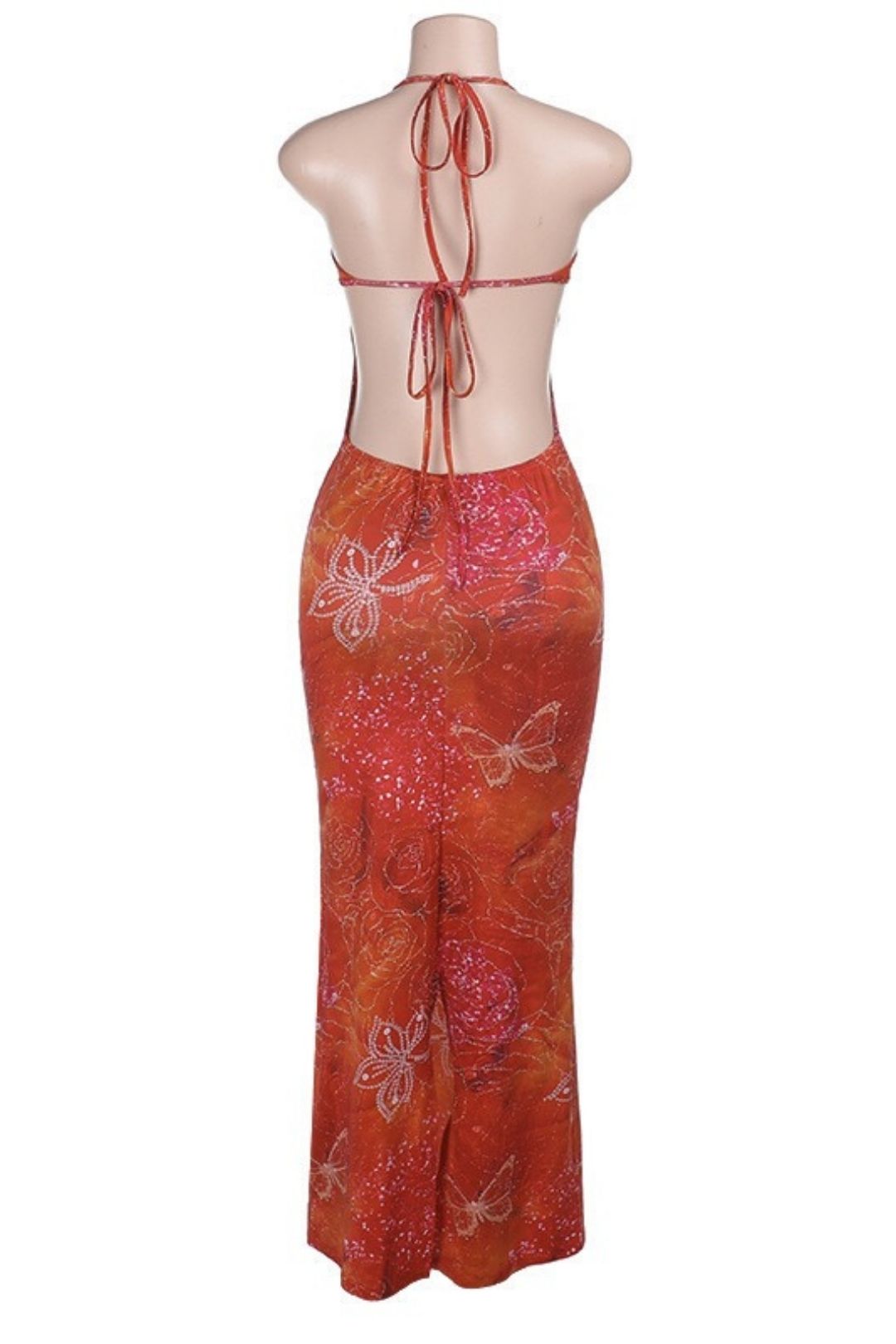 Sexy Printed Vacation Dress