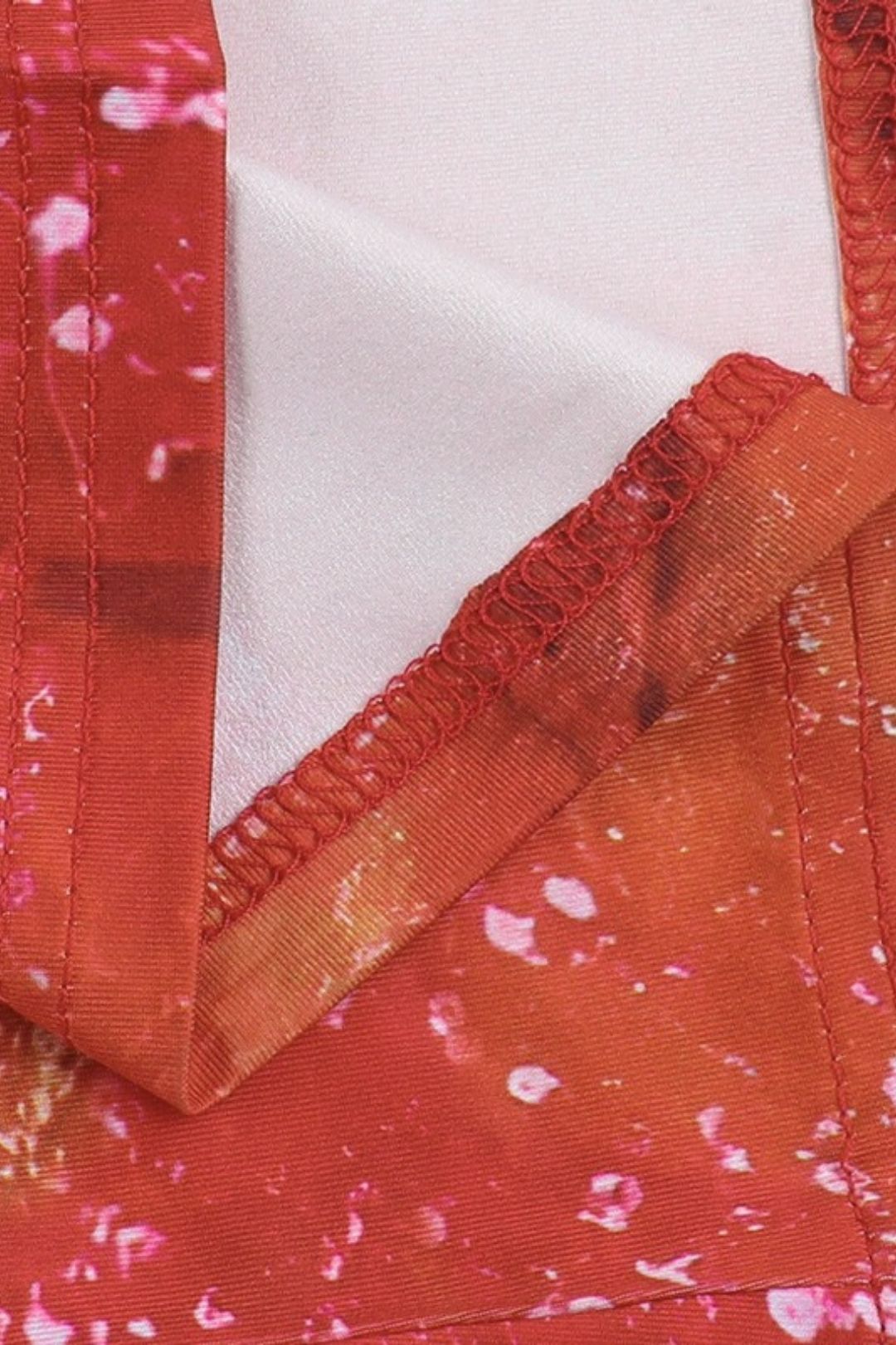 Sexy Printed Vacation Dress