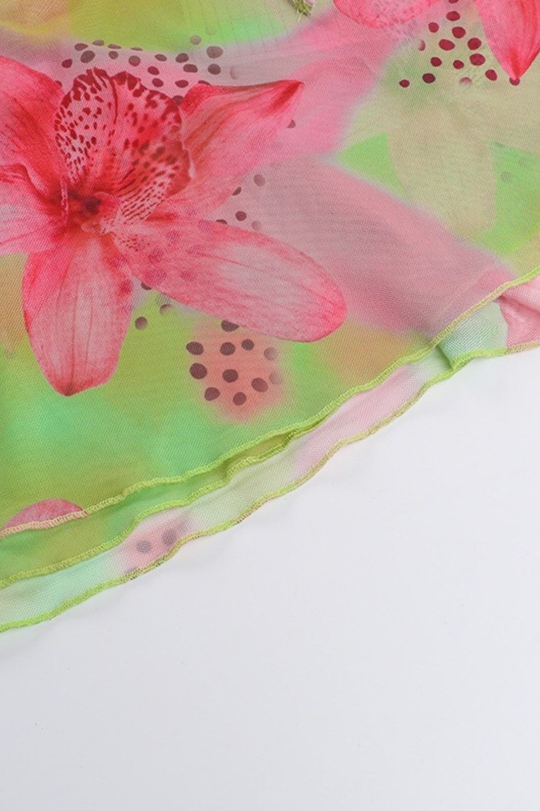 Printed Backless Vacation Dress