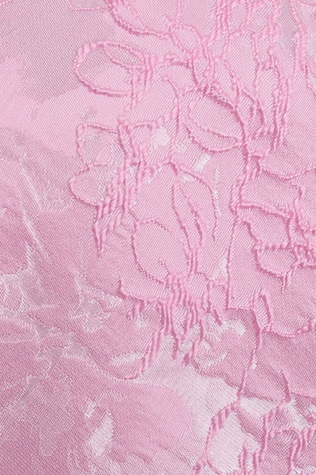 Sexy Sleeveless Halter Neck Jacquard V-neck Jacquard Bow Elegant Dress