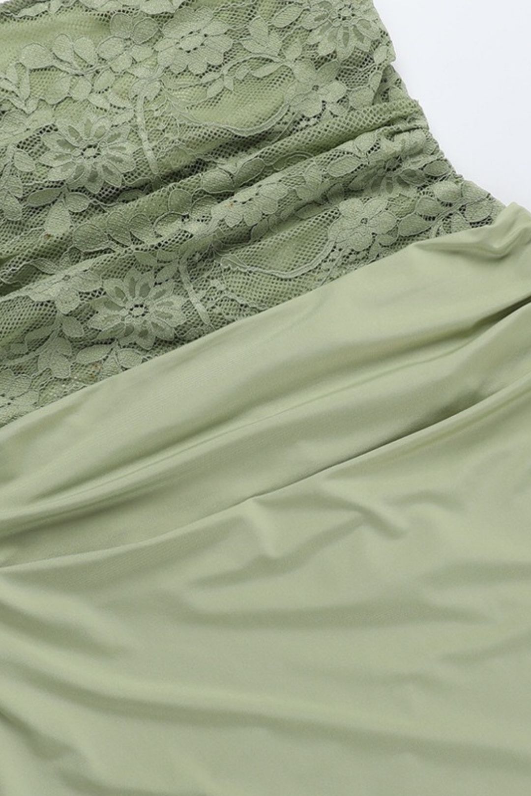 Sexy Lace Slim Fit Dress Hot Girl Waist-cinching  Long Dress