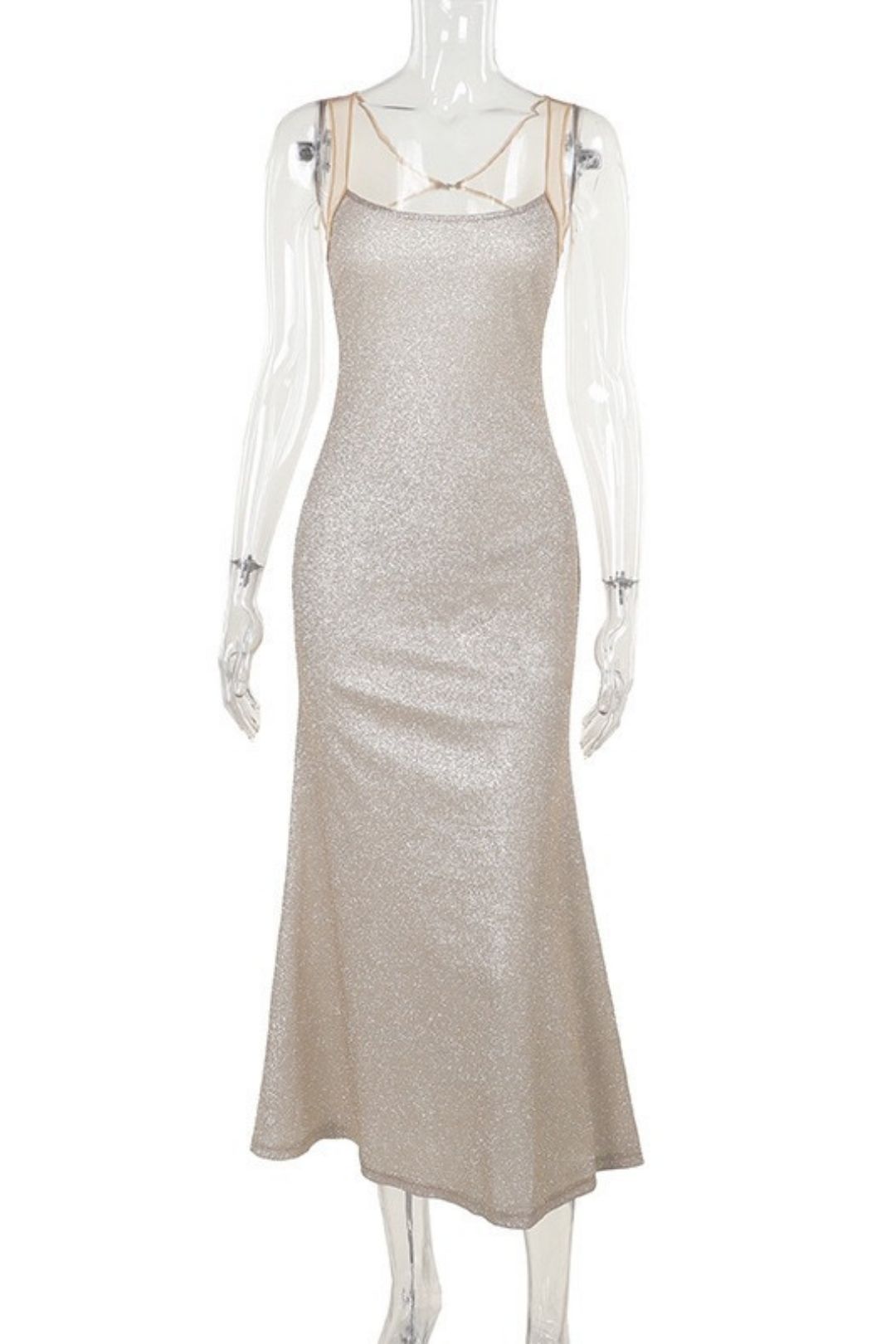 Sexy, Slim Fit, Bodycon Long Dress