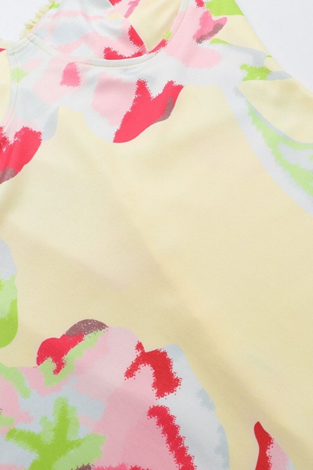 Elegant Casual Versatile Printed Strapless Bodycon Mini Skirt