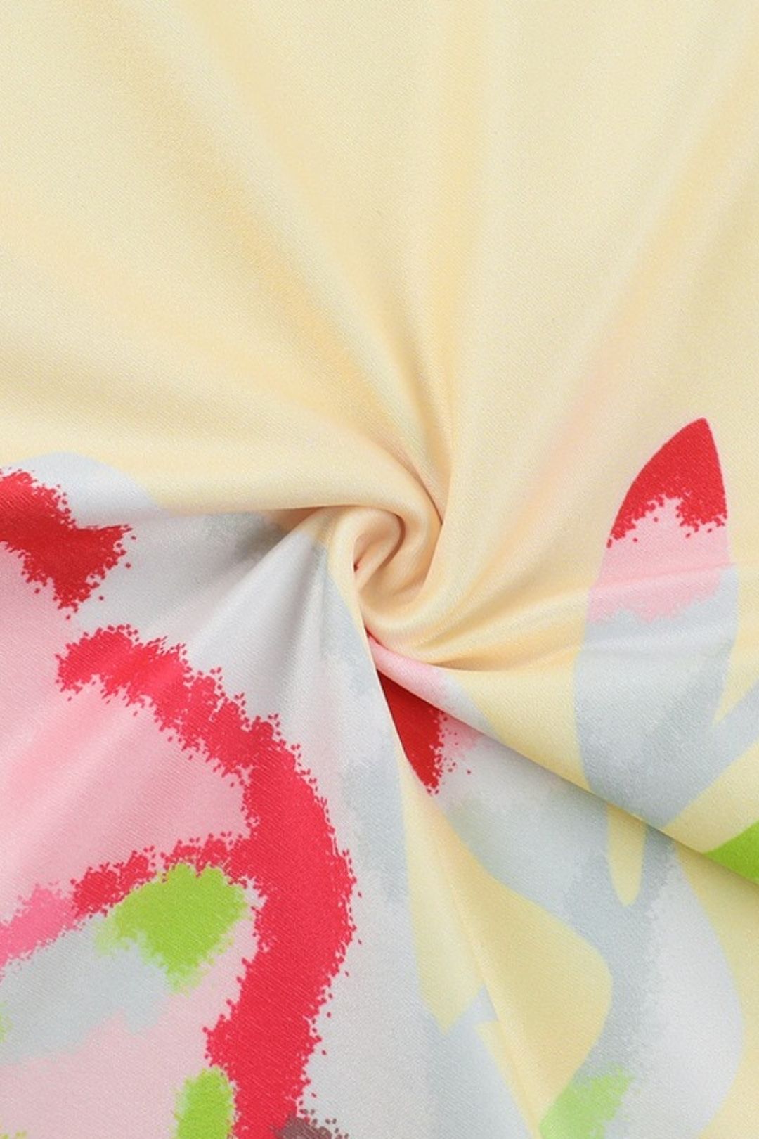 Elegant Casual Versatile Printed Strapless Bodycon Mini Skirt