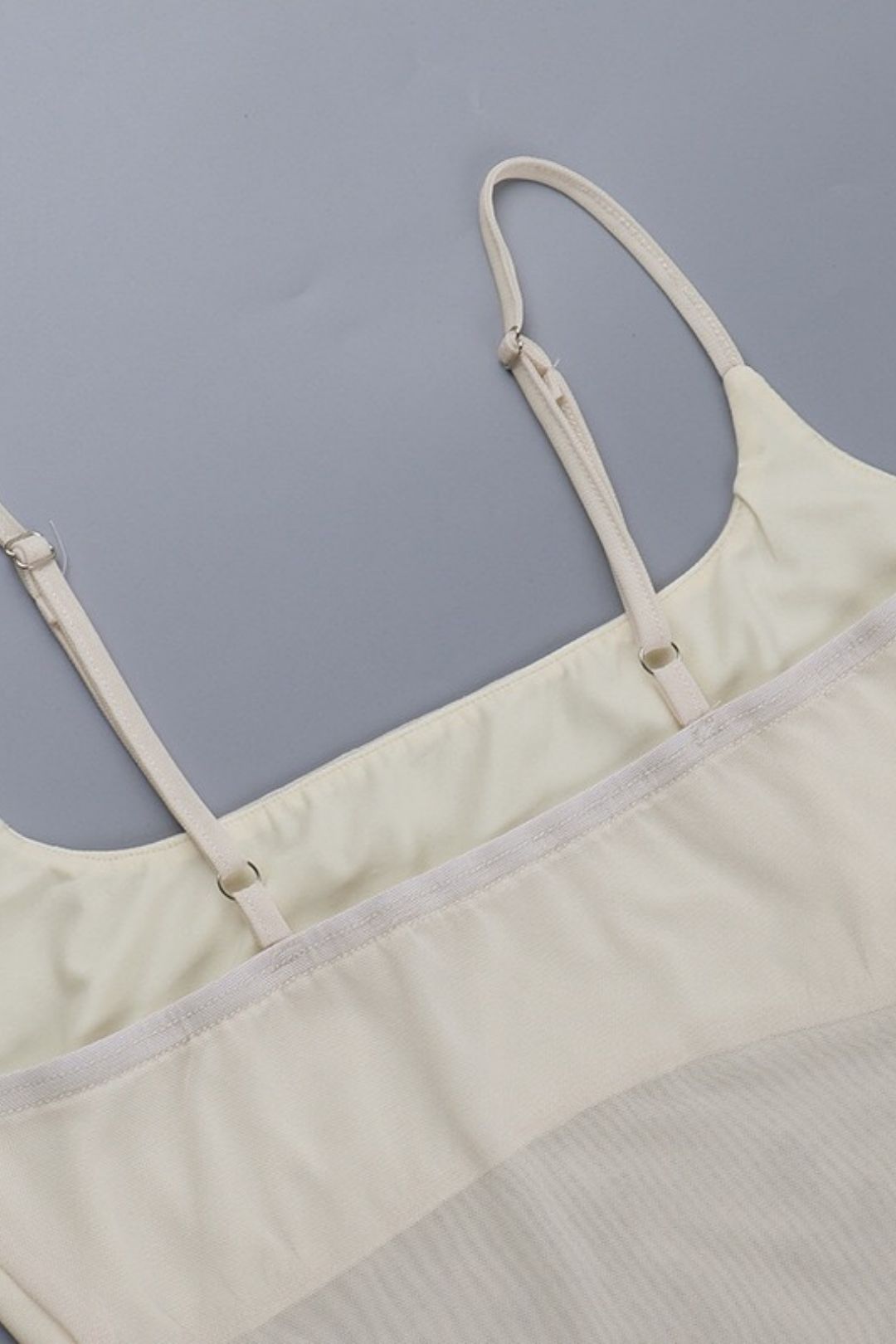 Elegant Casual Slim Fit Rhinestone Camisole Top And Skirt Set