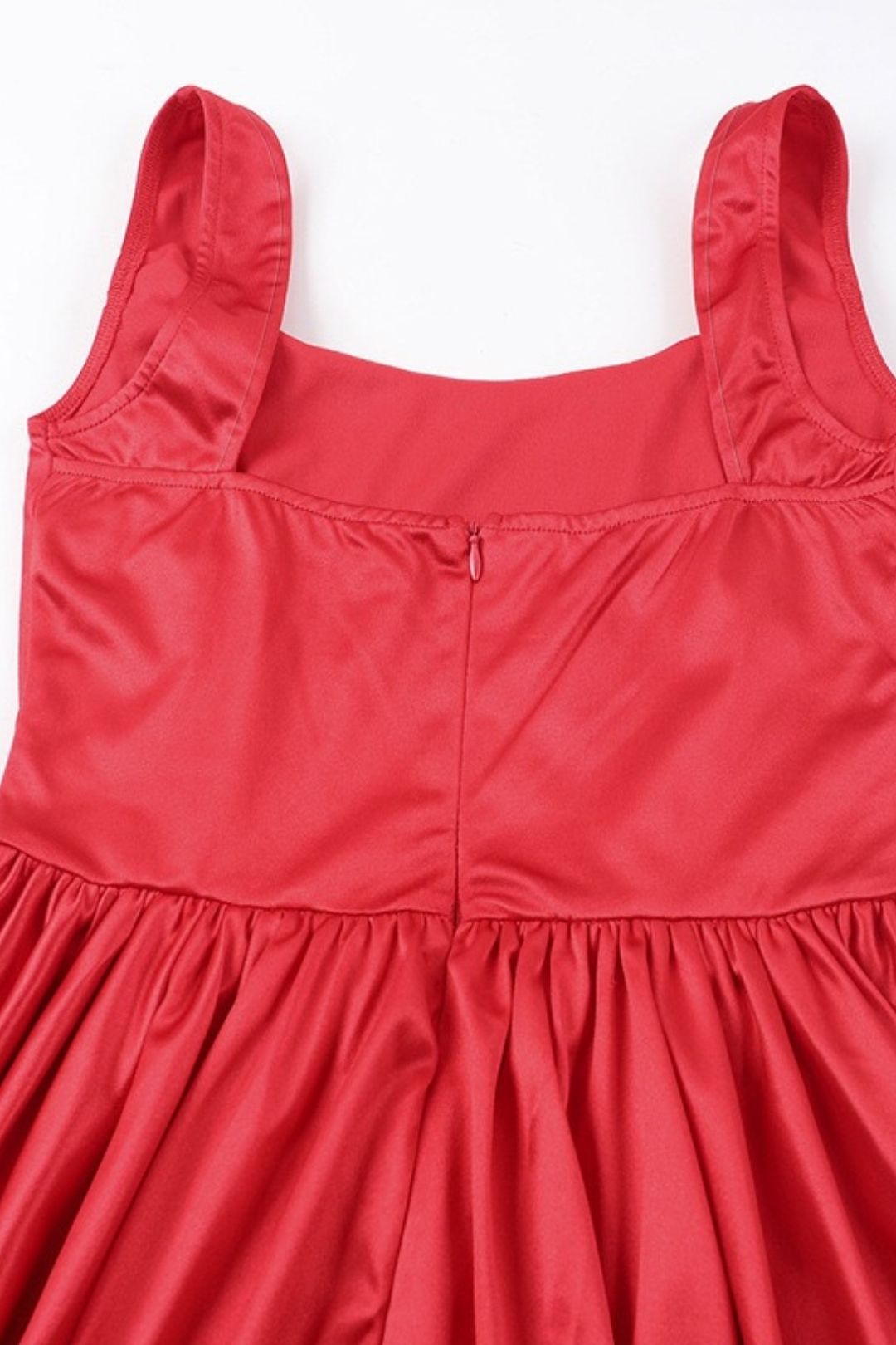 Elegant Slim Fit Waist-cinching Floral Tulle Dress