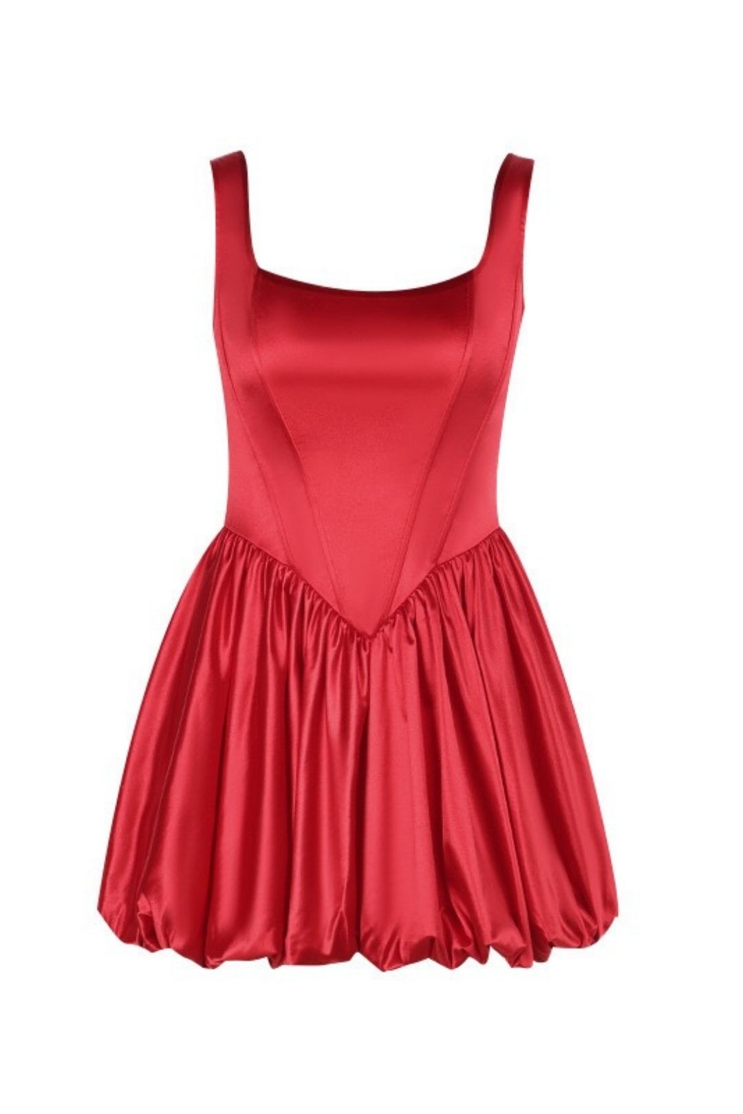 Elegant Slim Fit Waist-cinching Floral Tulle Dress