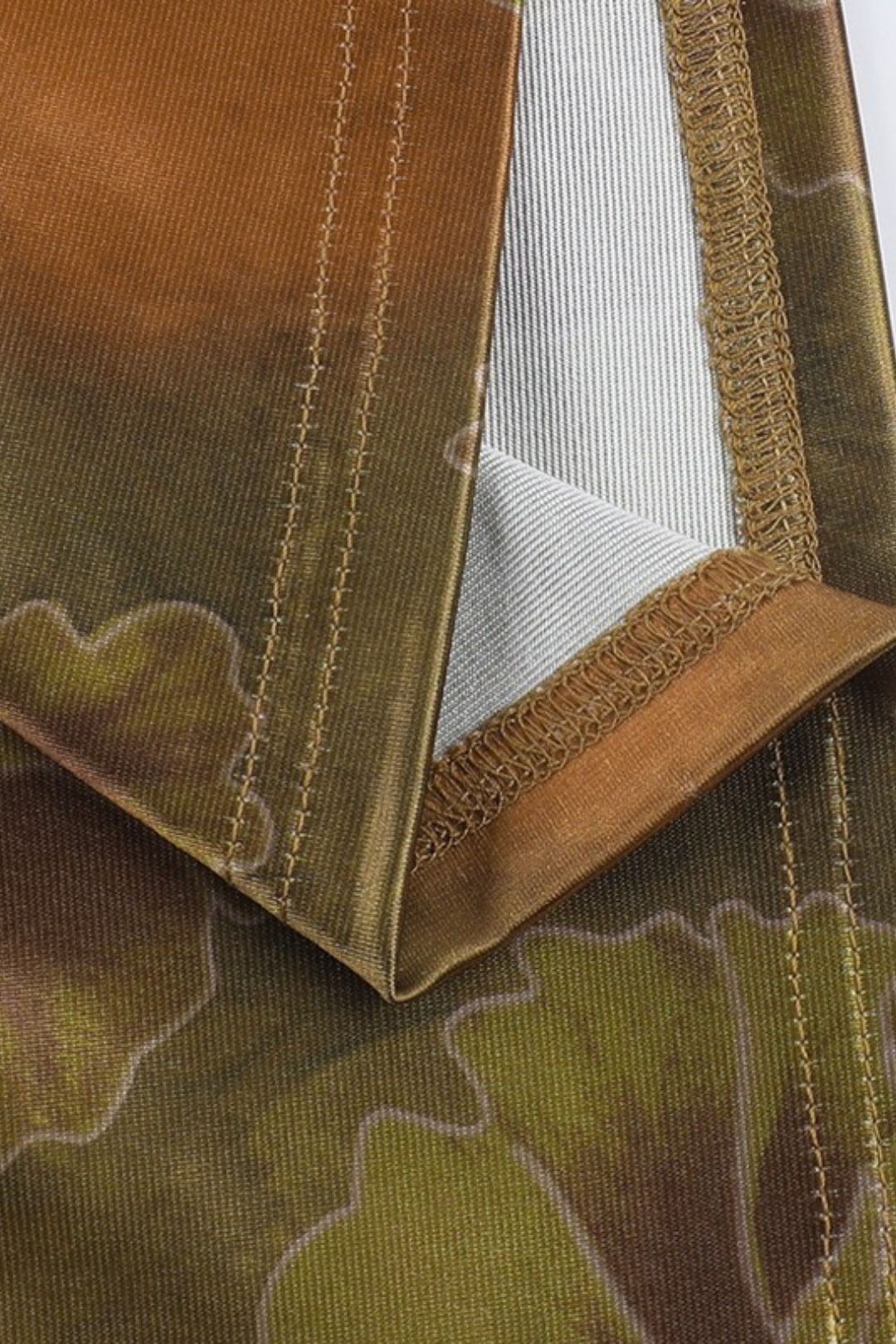 Sexy Backless Floral Print Halter Neck Dress