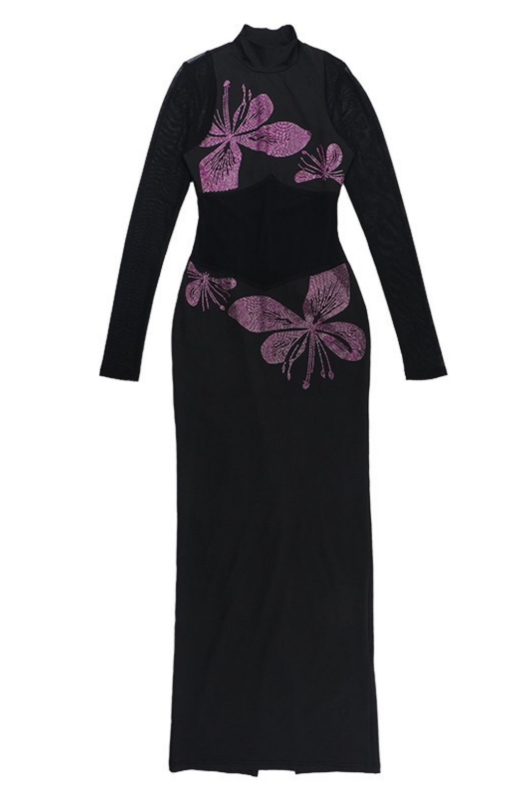 Sexy See-through Bodycon Long Skirt