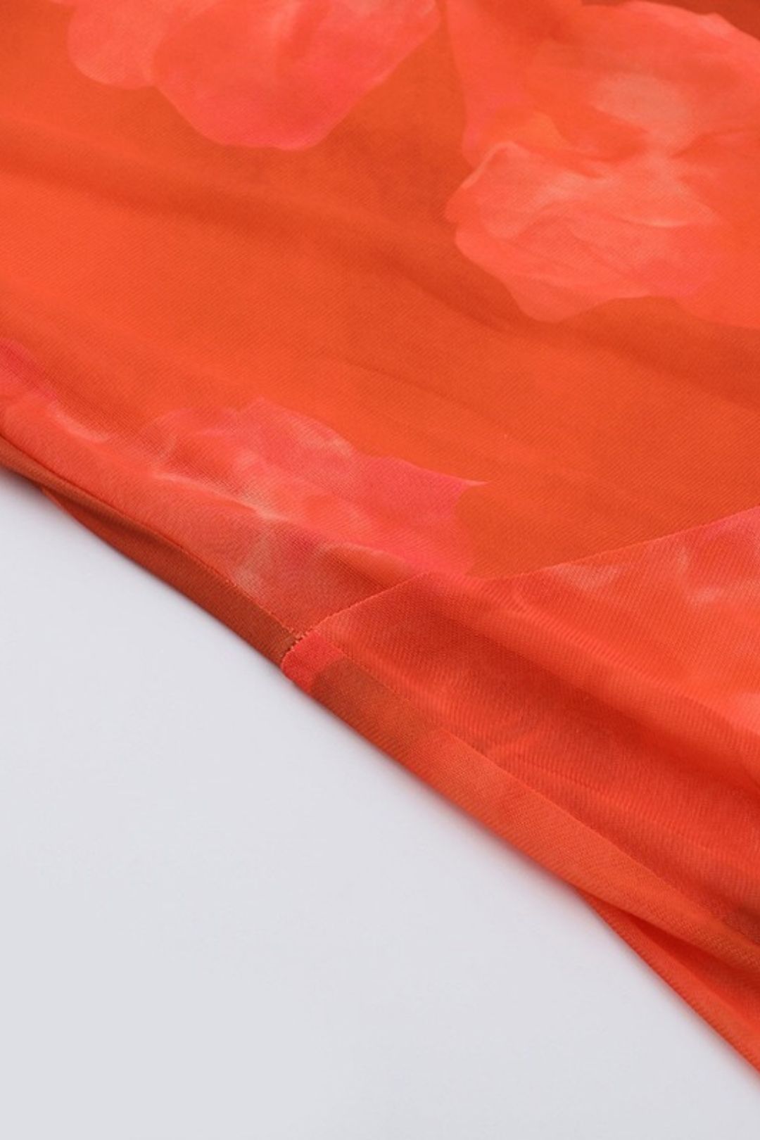 Sexy Strapless Ribbon Mesh Print Long Dress