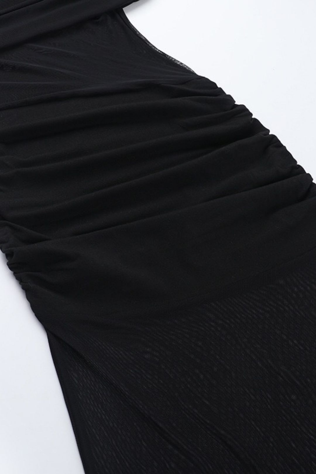 Sexy Long Patchwork Strapless Dress