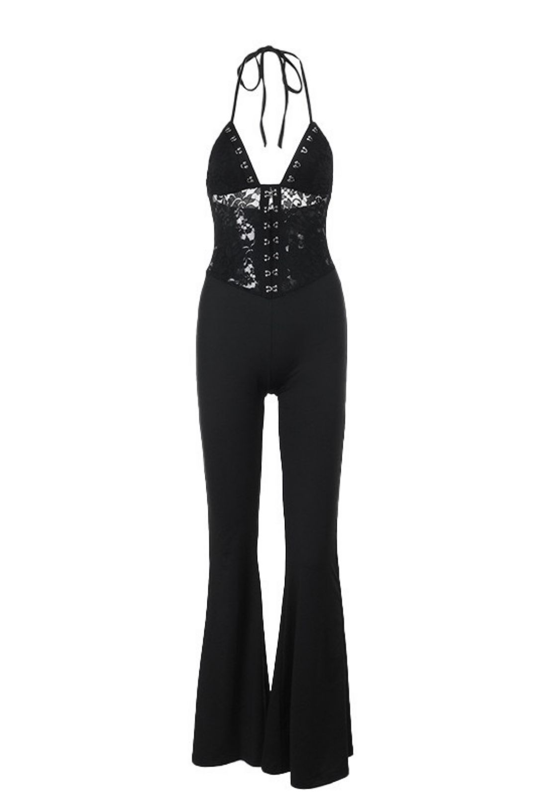 Sexy Lace Slim Suspender Jumpsuit