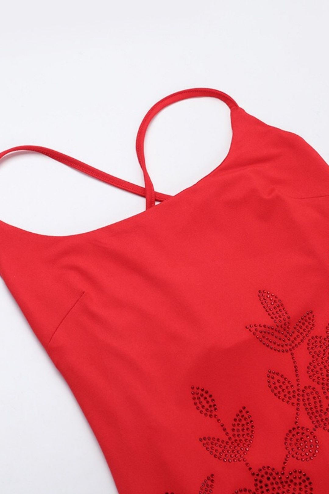 Sexy Long Skirt, Ladylike Temperament, Elegant Slim Fit, Hot Diamond Suspender Dress