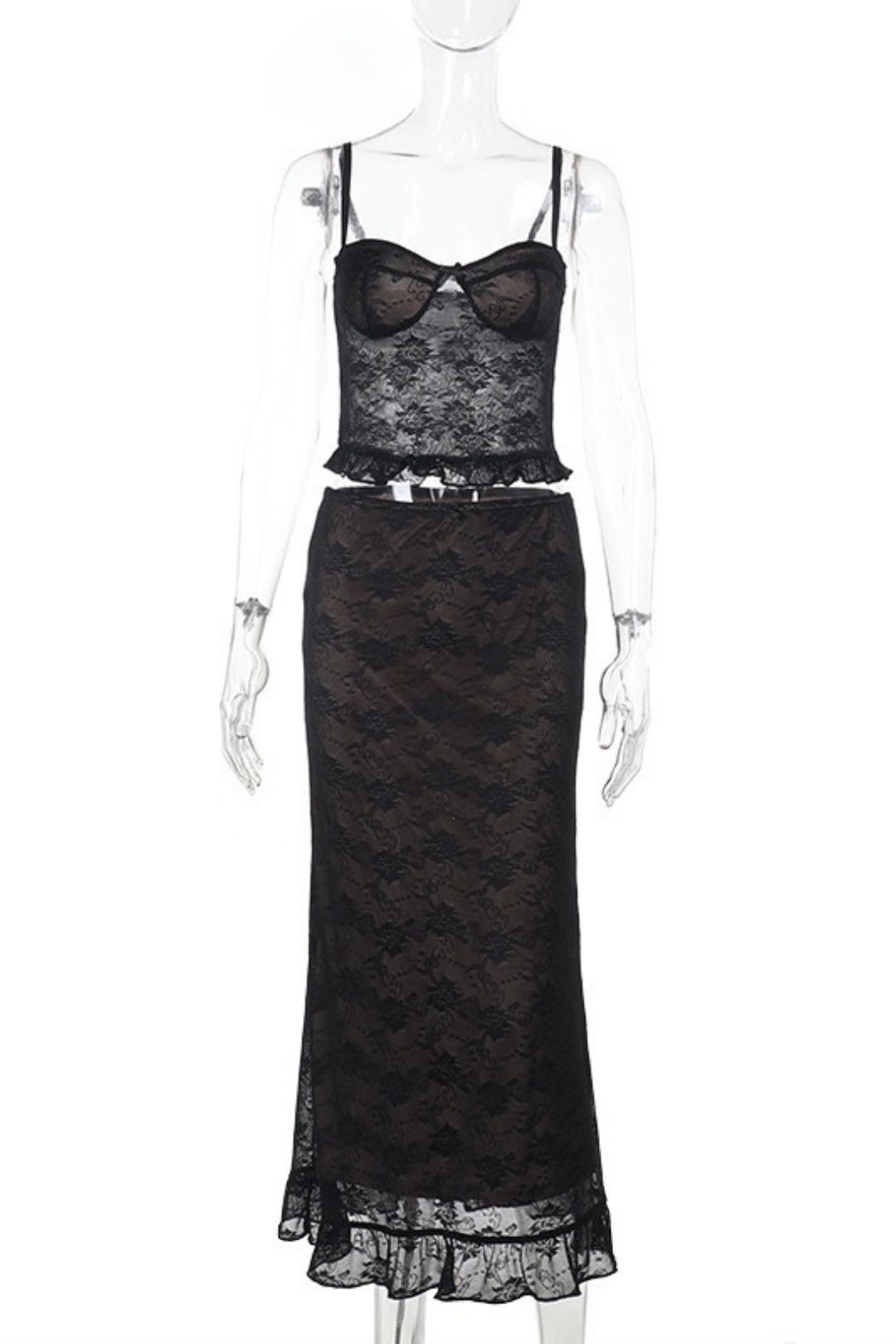 Sexy Lace Camisole Top And Set