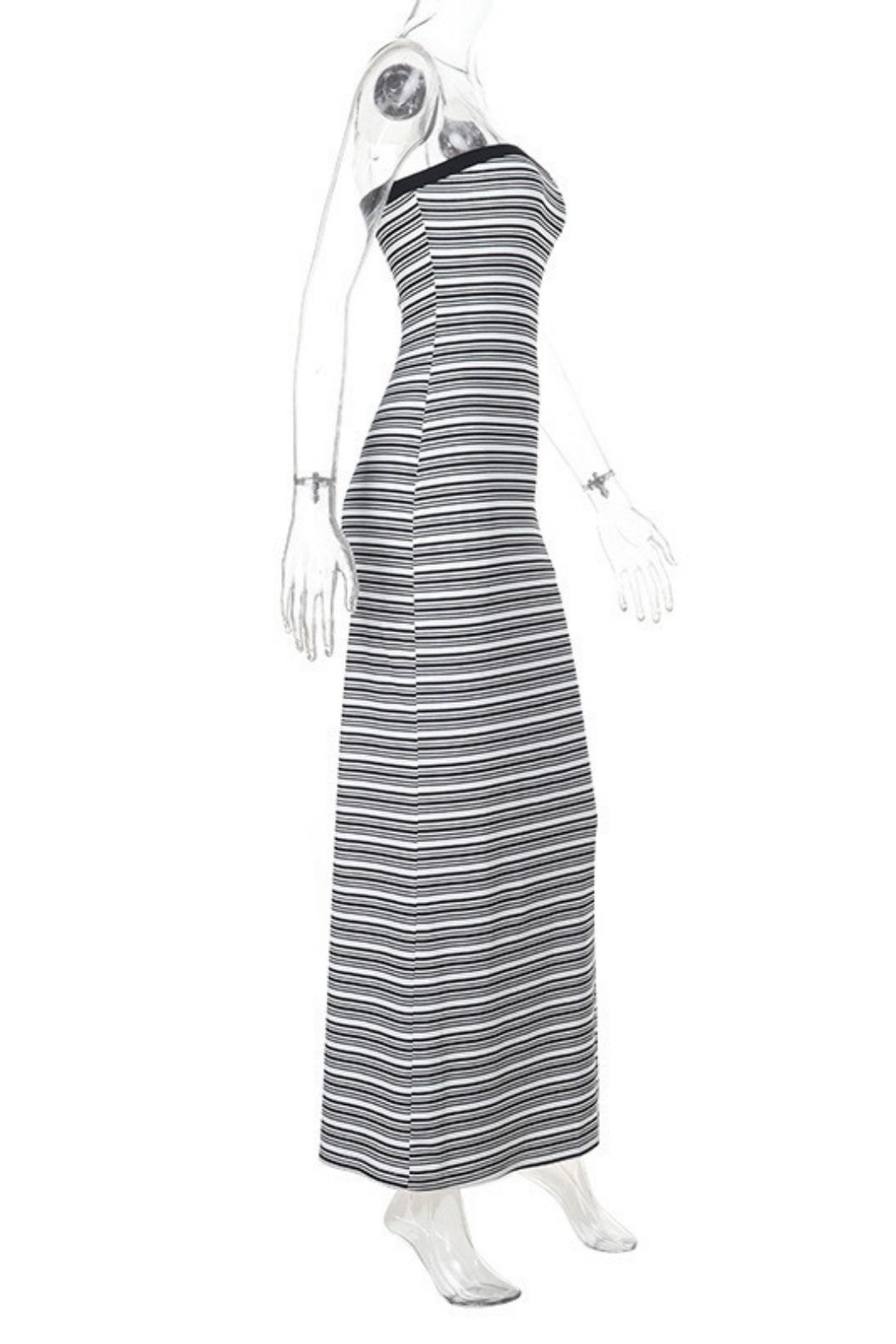 Elegant Waist-cinching Bodycon Dress