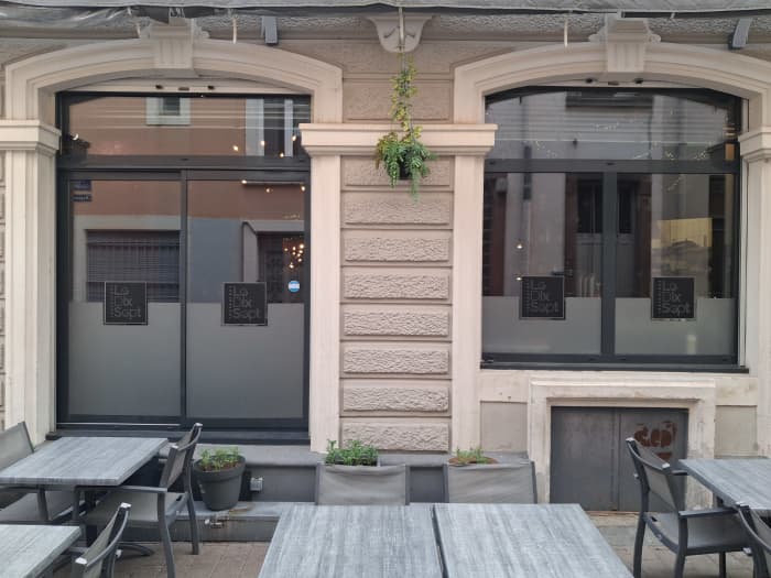 Façade du restaurant Le Dix Sept
