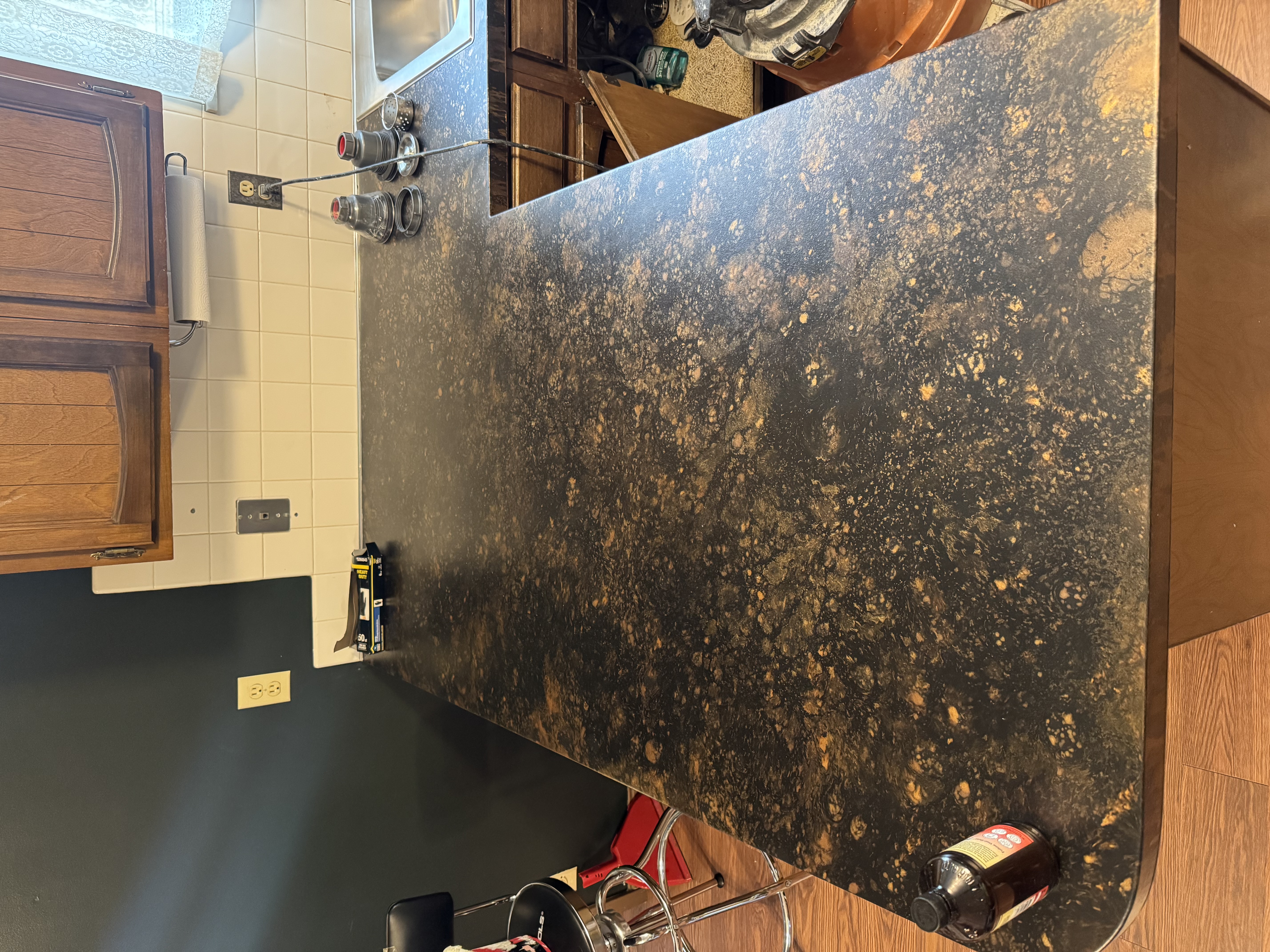 After - Baltic Brown Granite Epoxy 